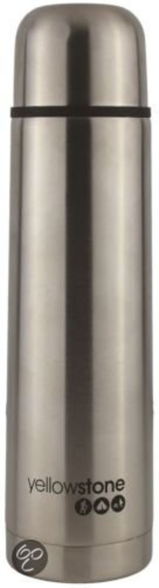 V Brand New 500ml Stainless Steel Flask X 2 YOUR BID PRICE TO BE MULTIPLIED BY TWO