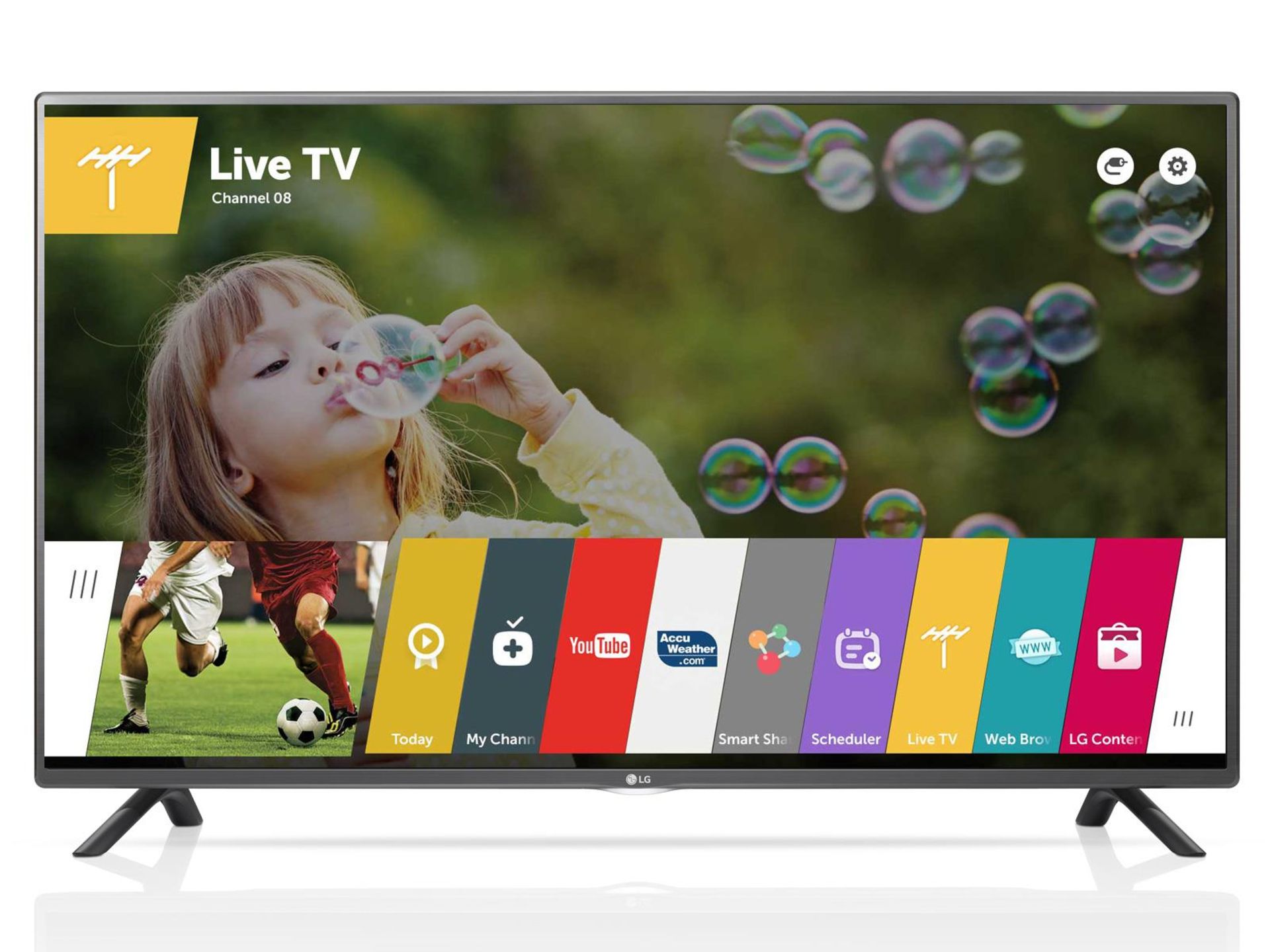 V Grade A 55" FULL HD LED SMART TV WITH FREEVIEW HD & WIFI & WEBOS 2.0 55LF592V (Item Will Be