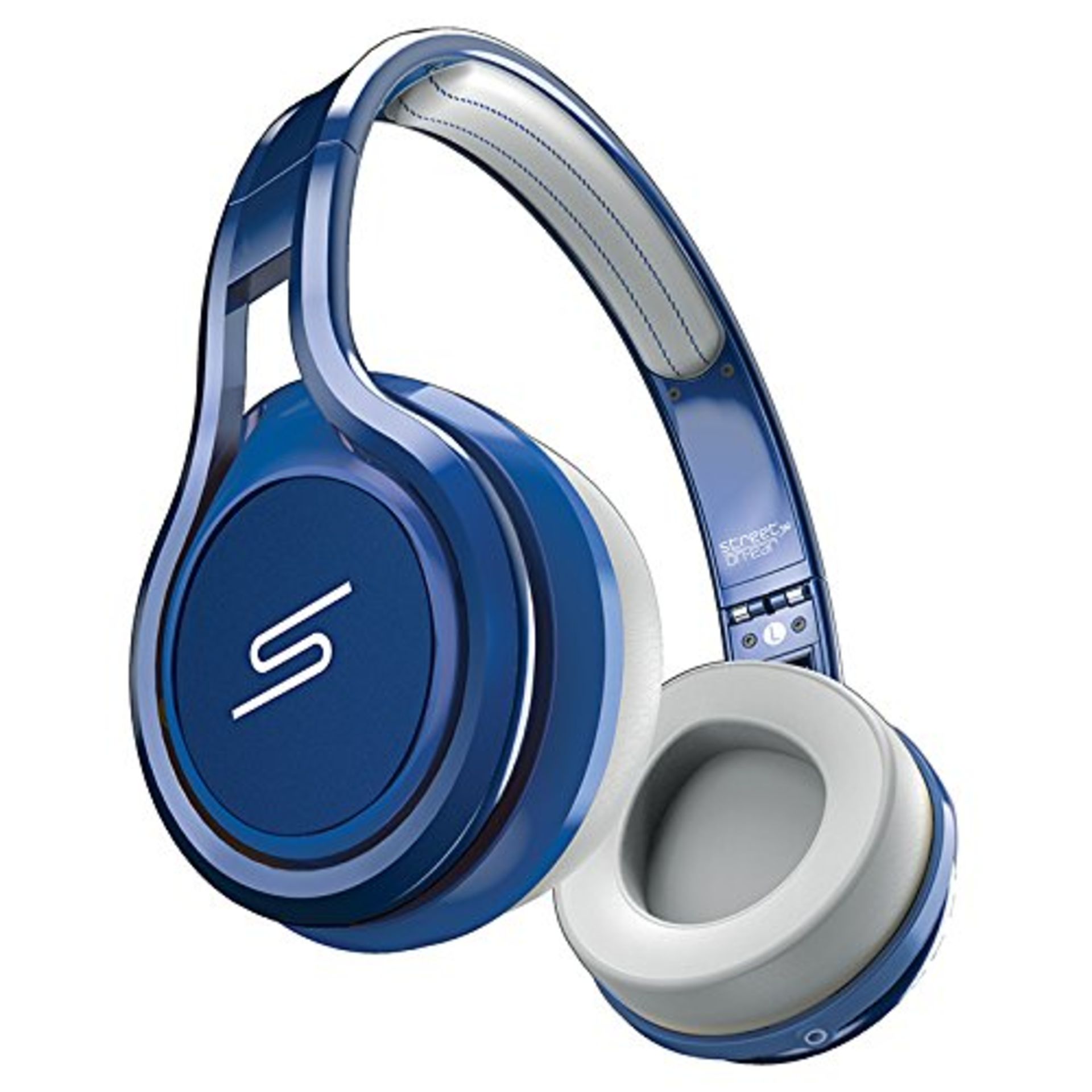 V Brand New SMS Audio Street by 50 Cent Wired On-Ear Headphones - Blue - Does Not Include