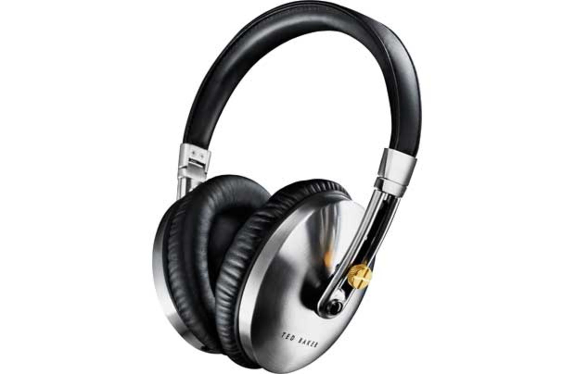 V *TRADE QTY* Brand New Ted Baker Rockall High Performance Folding Over Ear Headphones Black/