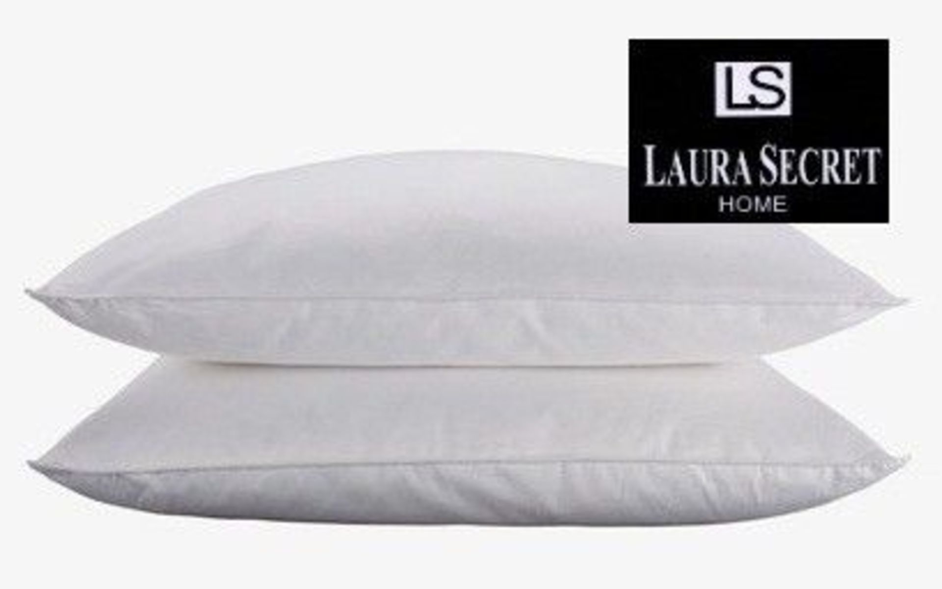 V Brand New Twin Pack Duck Feather & Down Pillows Simular To Debenhams ISP £36 (Debenhams) X 2