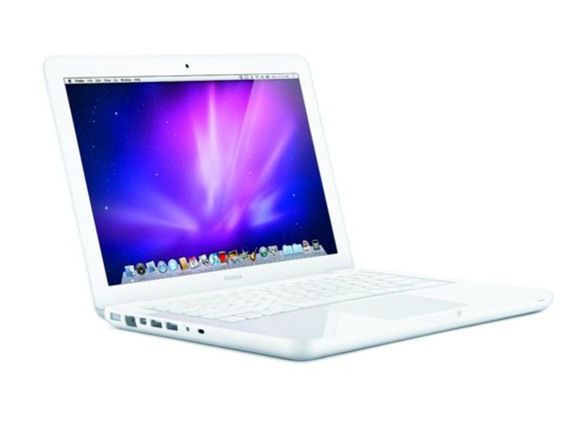 V Grade A Apple Macbook A1342 13.3" - 2.4Ghz - Core 2 Duo - 250GB - Webcam - DVDRW - 2GB RAM