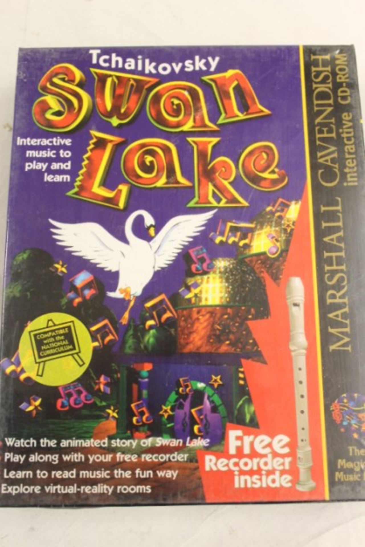 V *TRADE QTY* Grade A Tchaikovsky Swan Lake Interactive Music Game X 4 YOUR BID PRICE TO BE