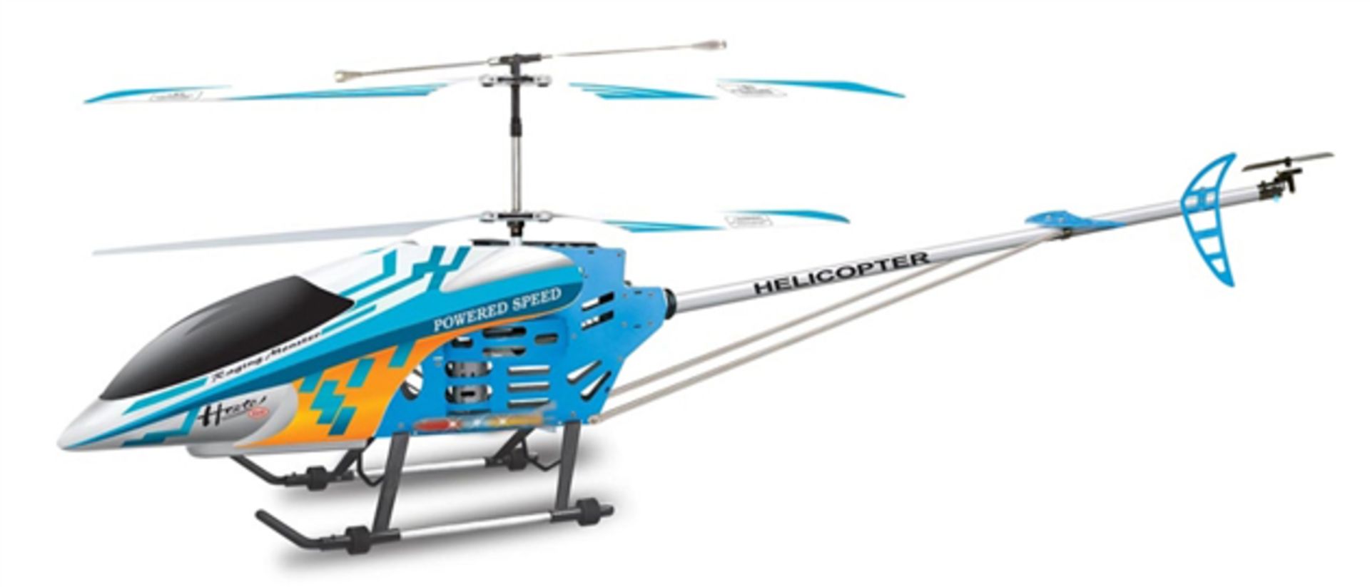 V Brand New The Raptor Very Large R/C Helicopter 120 cm, 3 hannel With yro RRP169.99