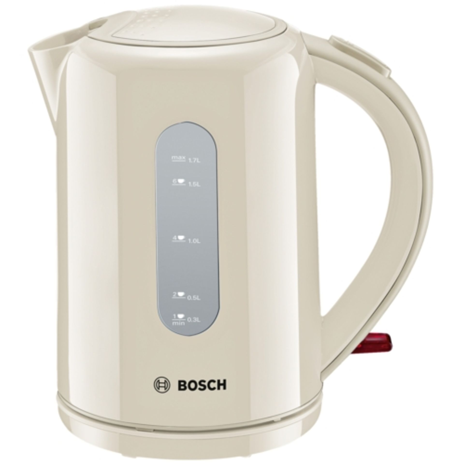 V Brand New Bosch 1.7l Cordless Electric Kettle 3000W (Cream & Beige) ISP £29.45