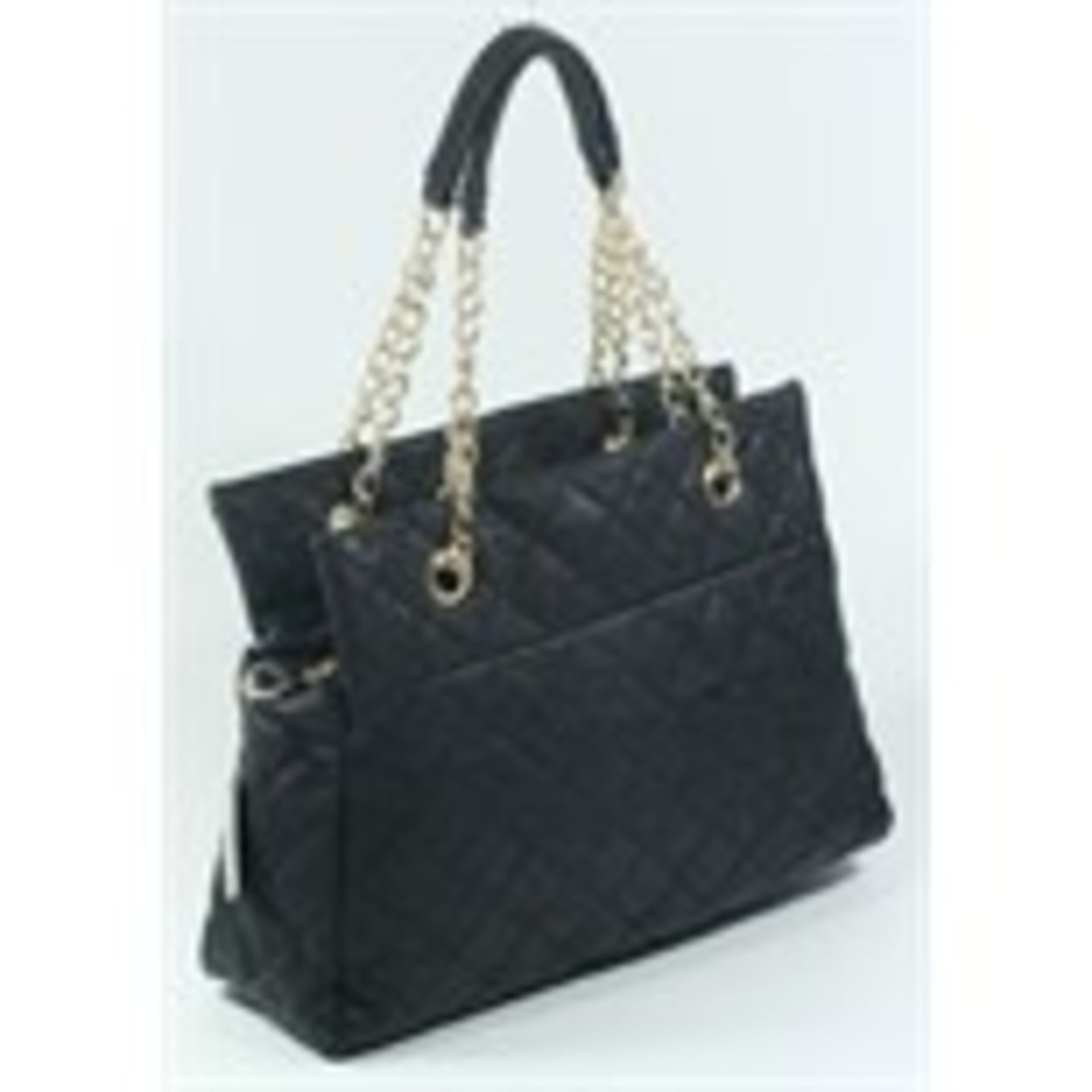 V Brand New Thomas Calvi 'Kayla' Black Handbag with chain style straps