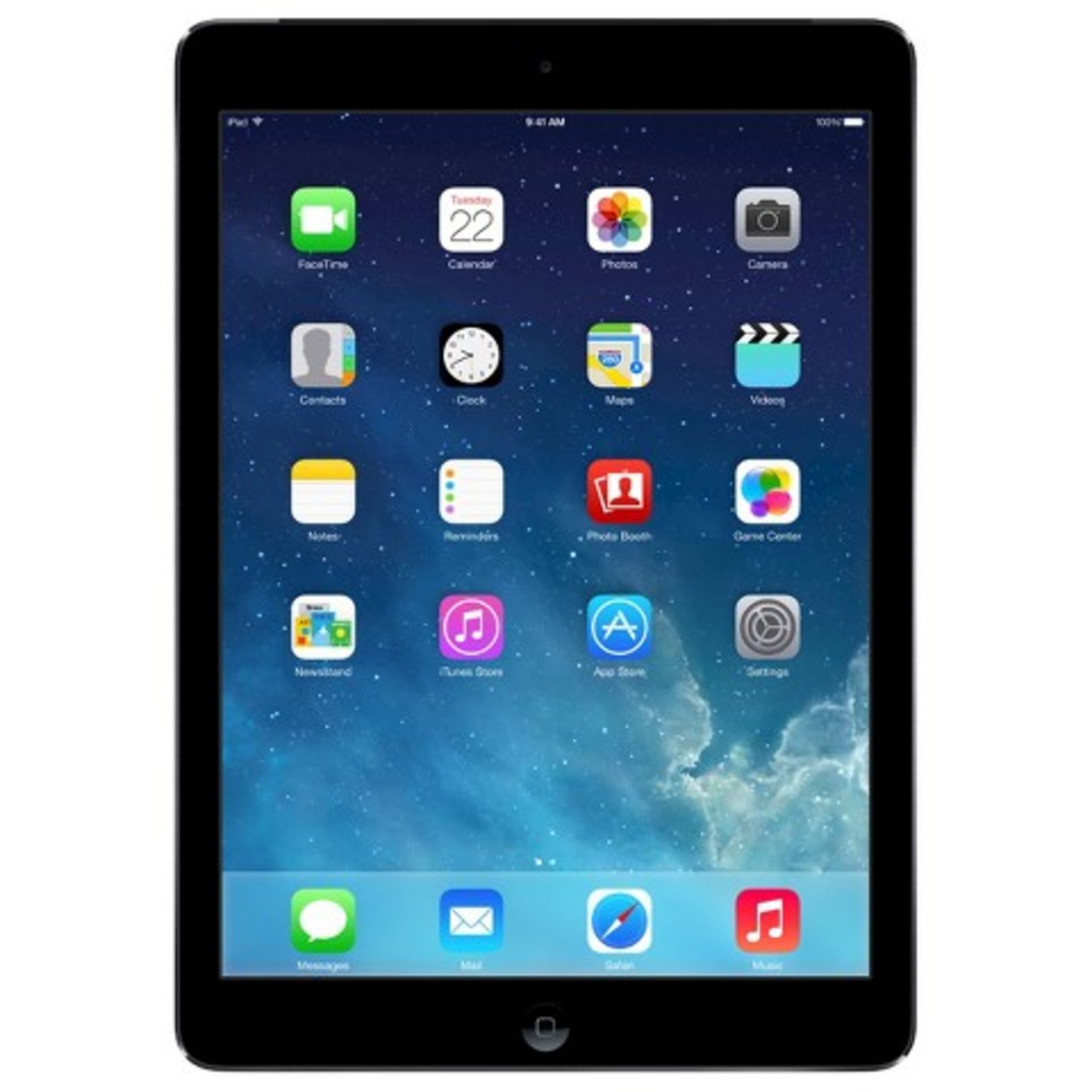 V Grade B Apple iPad Air Black 16gb 4g Wi-Fi Unlocked In Generic Box