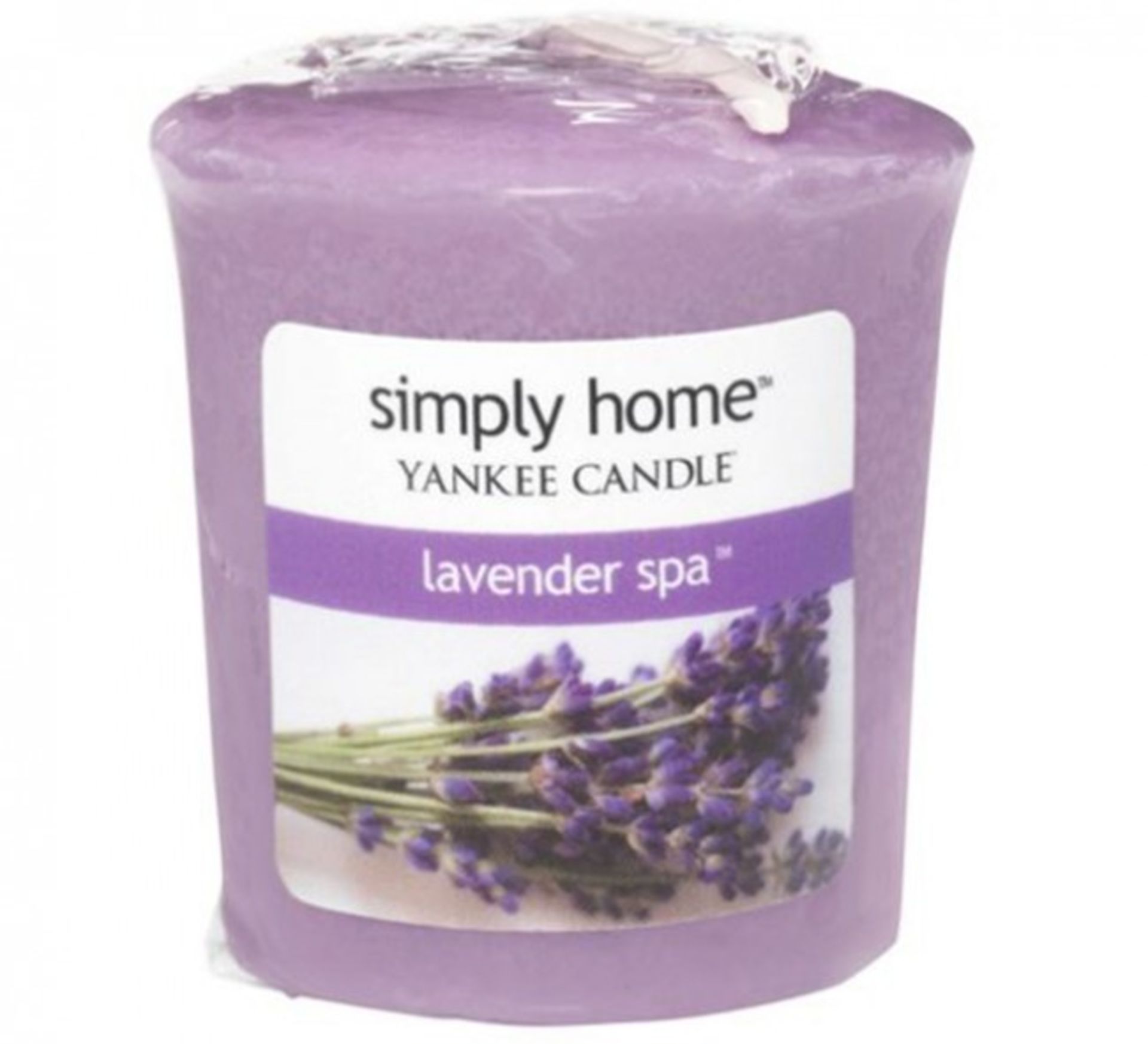 V Brand New 18 x Yankee Candle Votive Lavender Spa 49g RRP £107.82 (Item available after 14/9/ - Image 2 of 2
