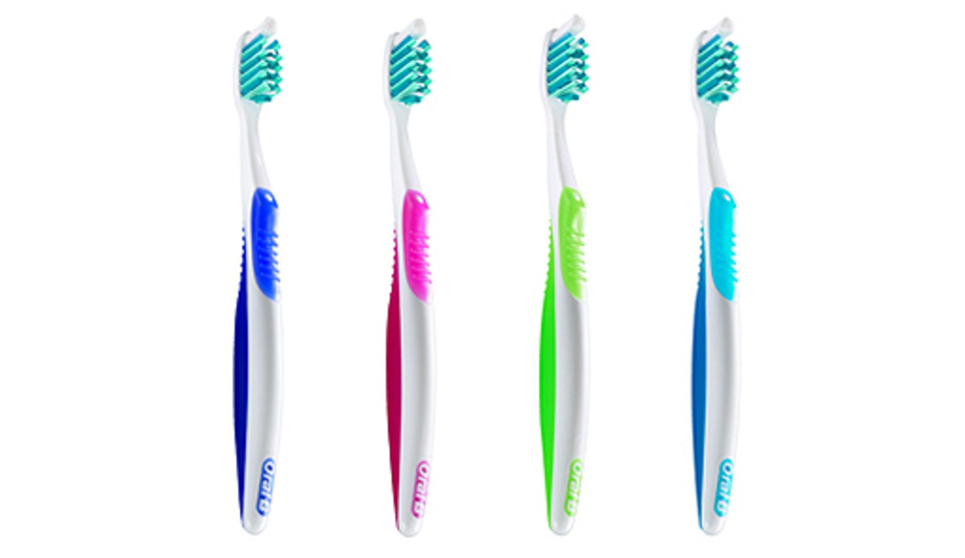 V Brand New Approx 26 x OralB Pro-Expert CrossAction Toothbrush & 6 x OralB 1.2.3 Classic Care (