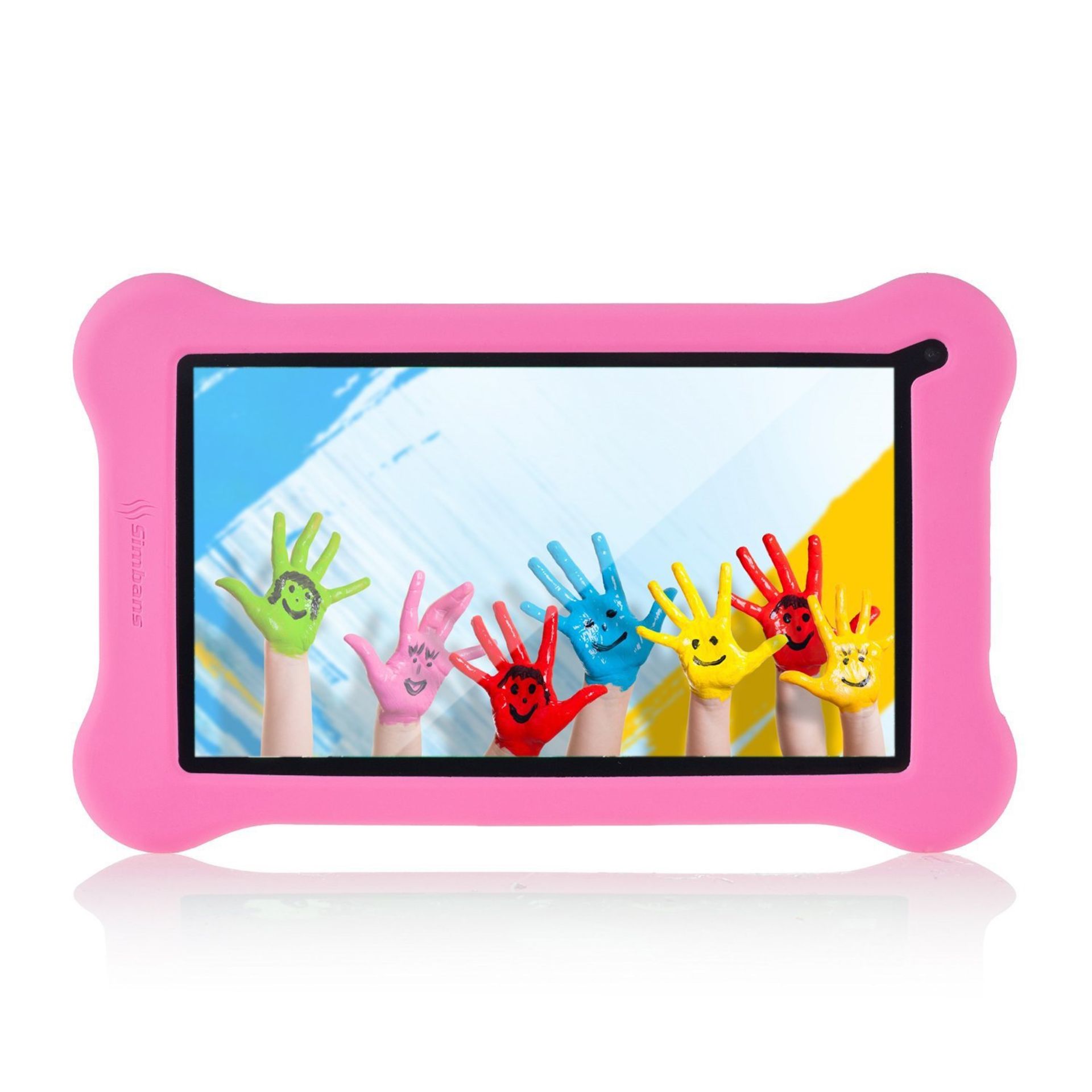 V Grade A Funlet Pink 7 inch Tablet with Protective Case and Tablet Sleeve - IPS Screen - 1GB