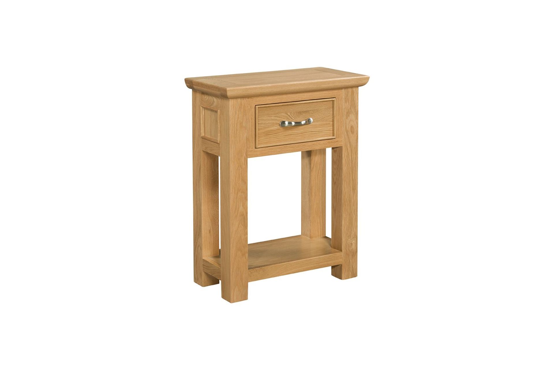 V Brand New Siena Small console with 1 drawer 60 x 30 x 75 cms RRP209.00 (Devonshirepineandoak.co.