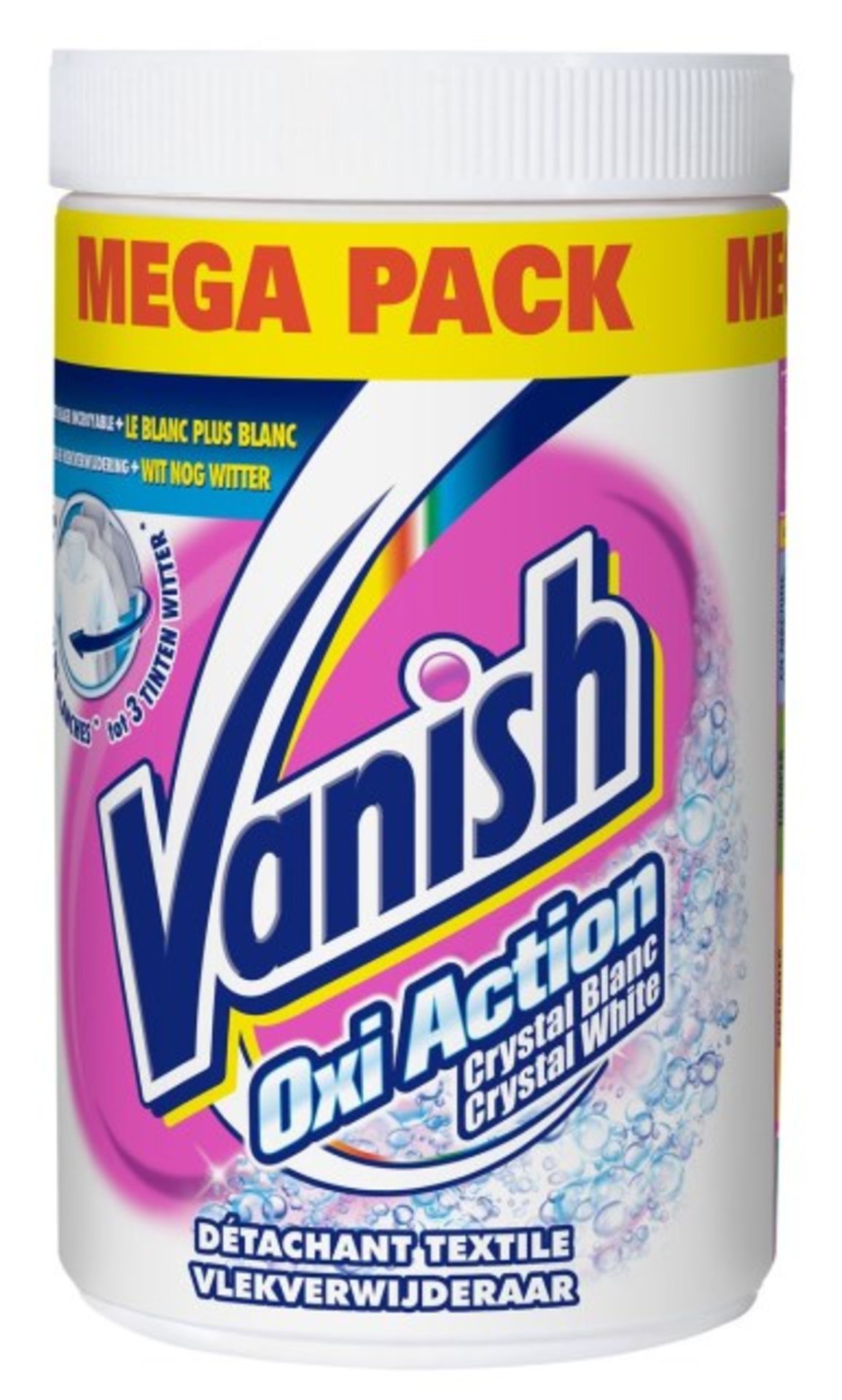 V *TRADE QTY* Brand New Vanish 1.5kg Oxi Action Mega Pack RRP12.00 X 6 YOUR BID PRICE TO BE