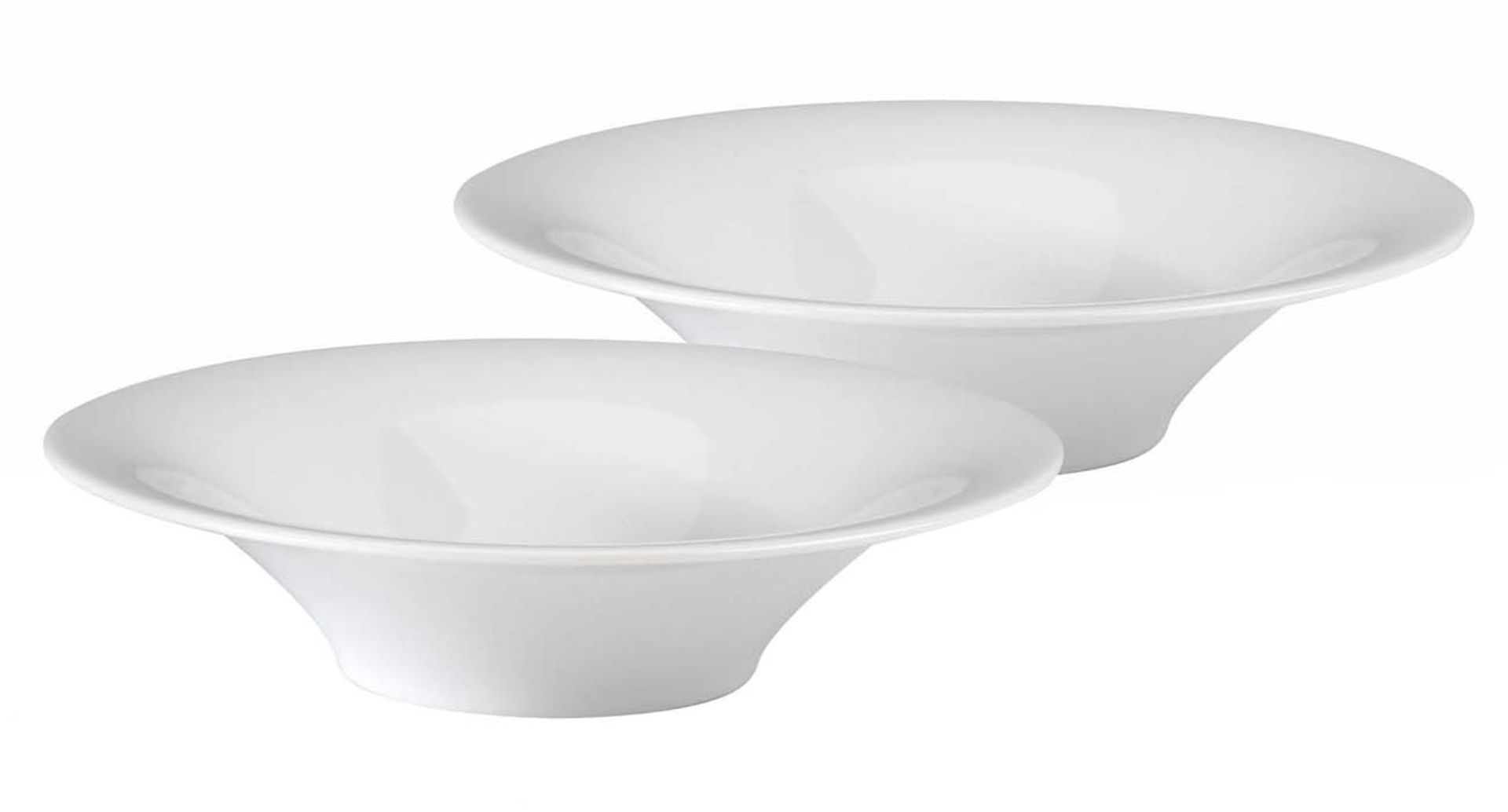 V *TRADE QTY* Brand New Alessi Ku Set of Two 21.9cm Bowls (£39.99 MAHAHome) X 70 YOUR BID PRICE TO