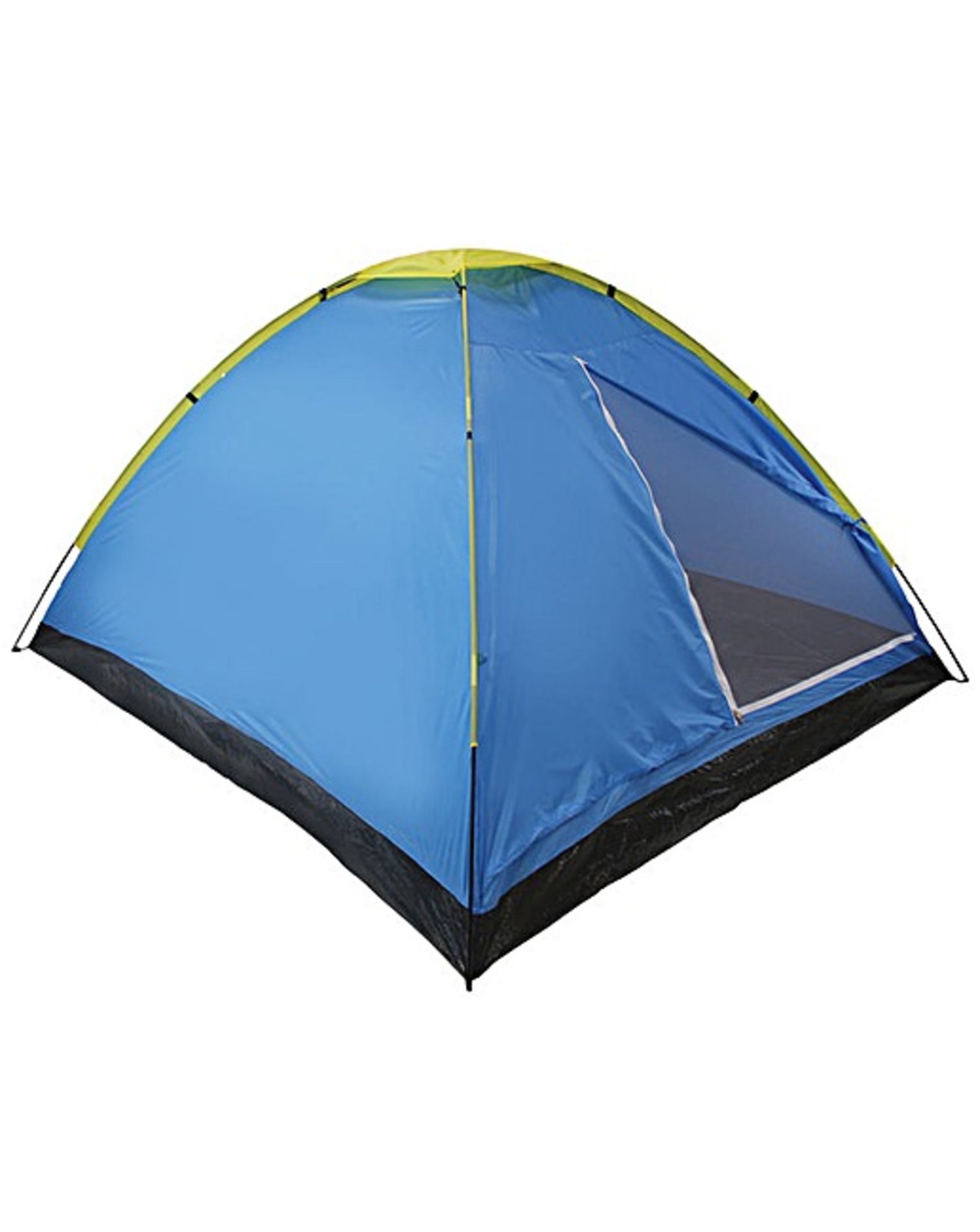 V *TRADE QTY* Brand New Two Person Dome Tent With Fibreglass Poles And Taped Seams RRP21.00 (JD