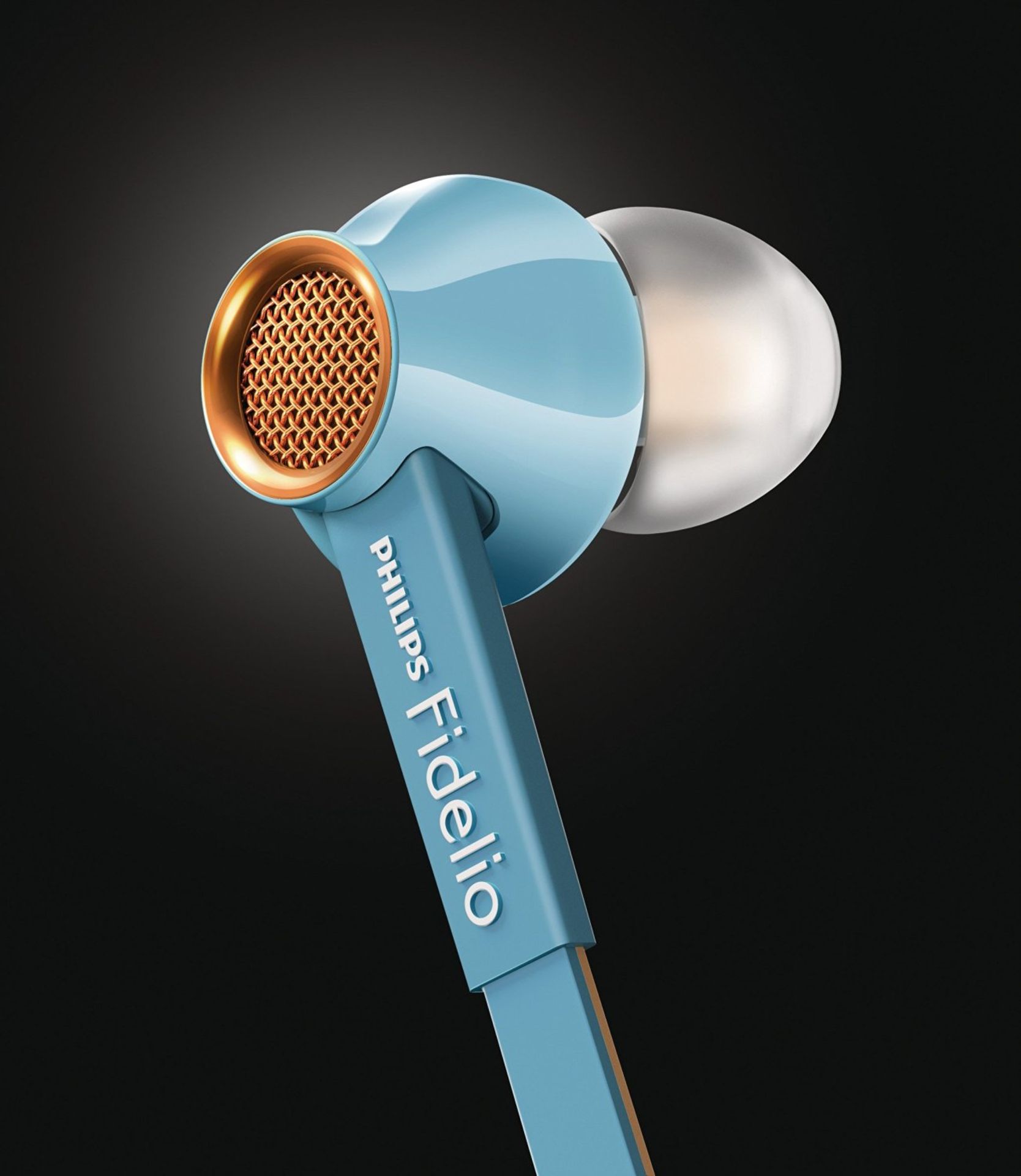 V Brand New Philips Fidelio In-Ear Headphones With Mic S2LB/00 - In Line Remote/Microphone - - Image 2 of 4