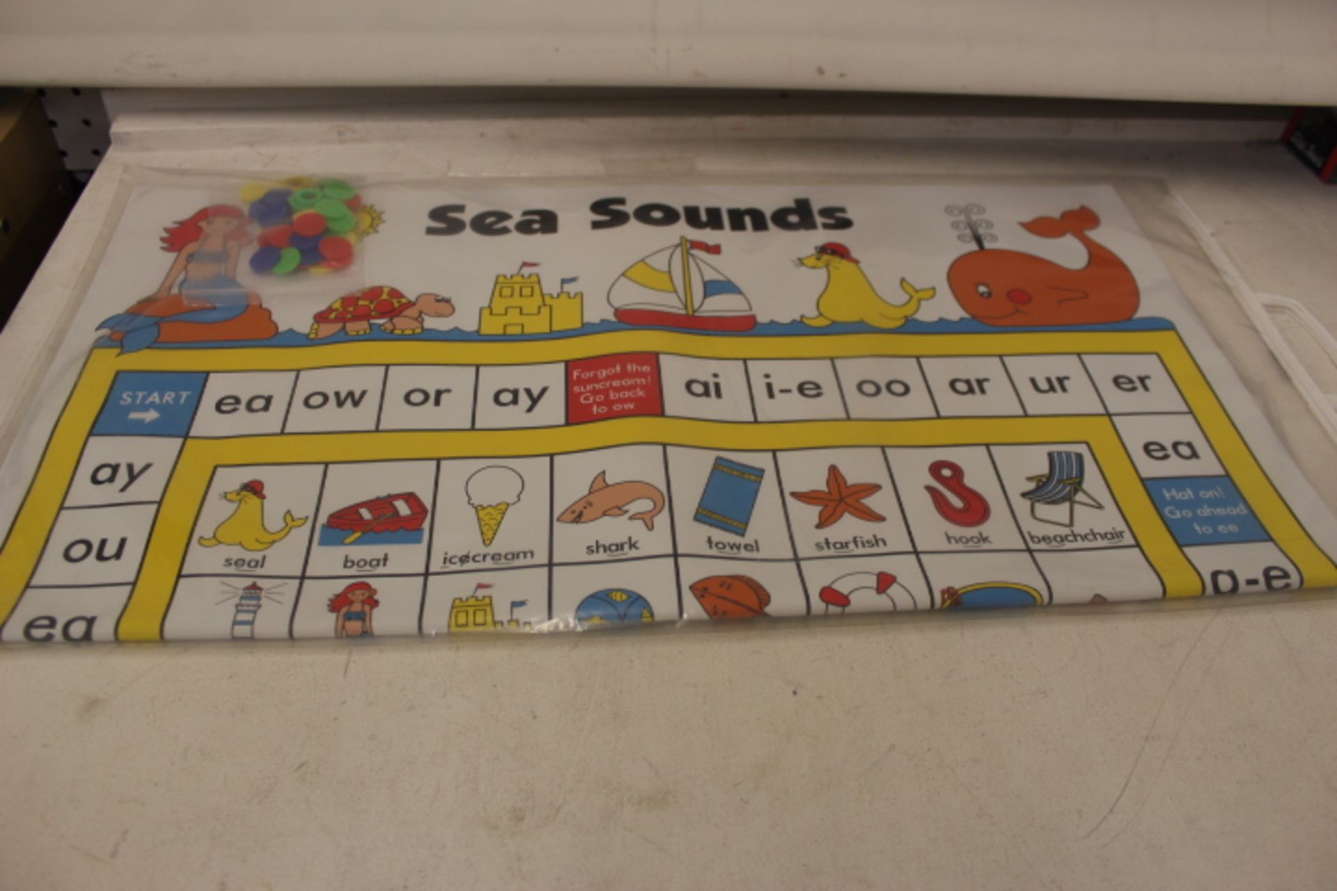 V Brand New Six Sea Sounds Floor Games ISP $31.75 Each(Seelect)
