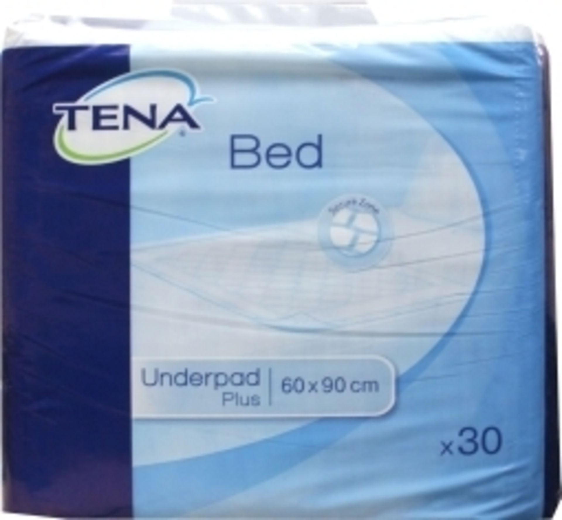 V Brand New Pack 30 Tena Bed Underpad Plus 60 X 9cm ISP £13.49 (ebay)