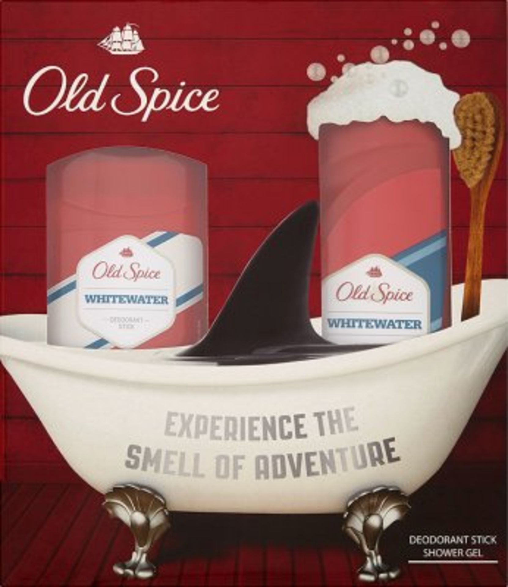 V *TRADE QTY* Brand New Old Spice Whitewater Deodorant Stick And Shower Gel ISP £7.99 (ebay) X 4