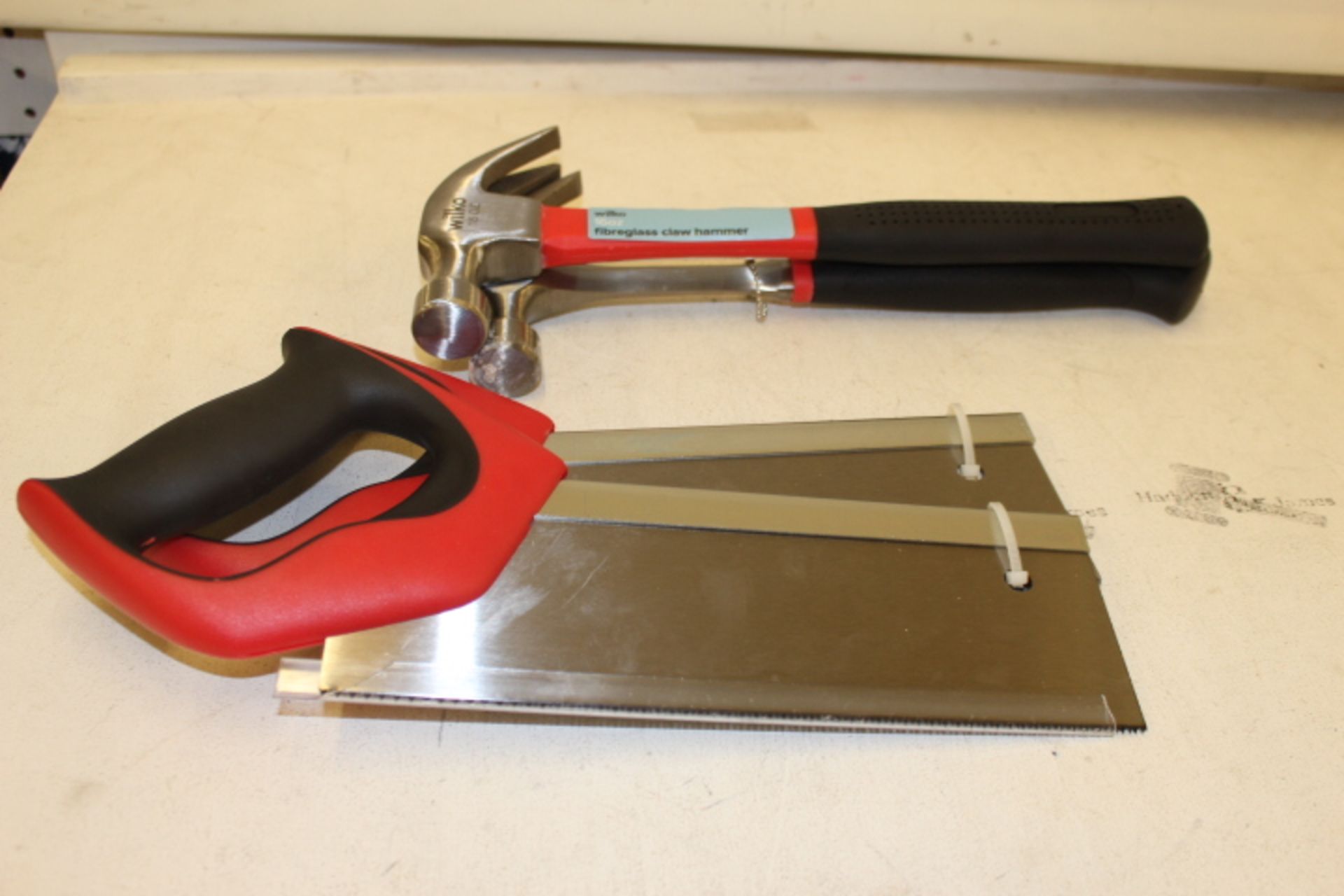 Two 16oz Claw Hammers & Two Saws