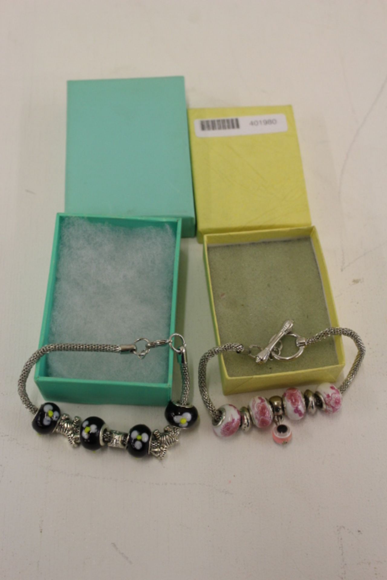 2 W/M Beaded Bracelets