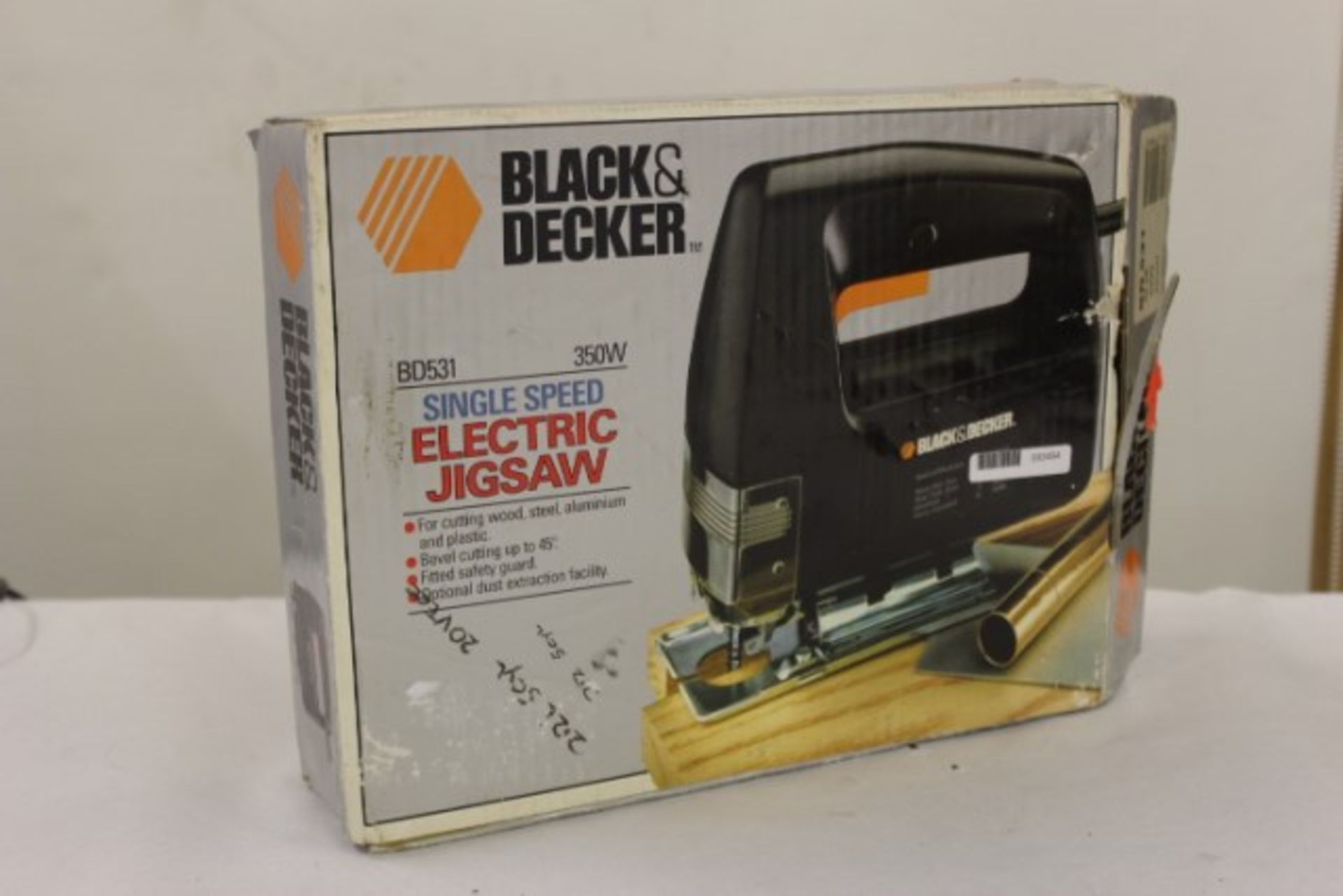 Grade U Black & Decker Single Speed Electric Jigsaw 350w