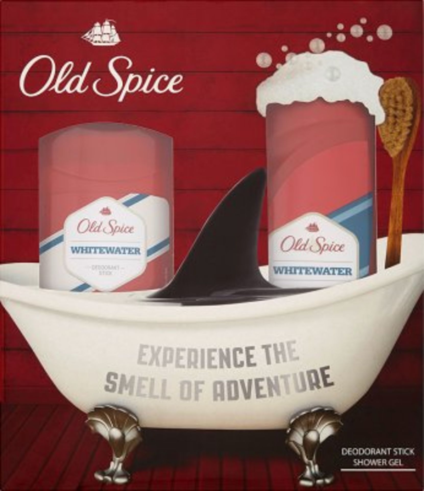 V *TRADE QTY* Brand New Old Spice Whitewater Deodorant Stick And Shower Gel ISP £7.99 (ebay) X 3