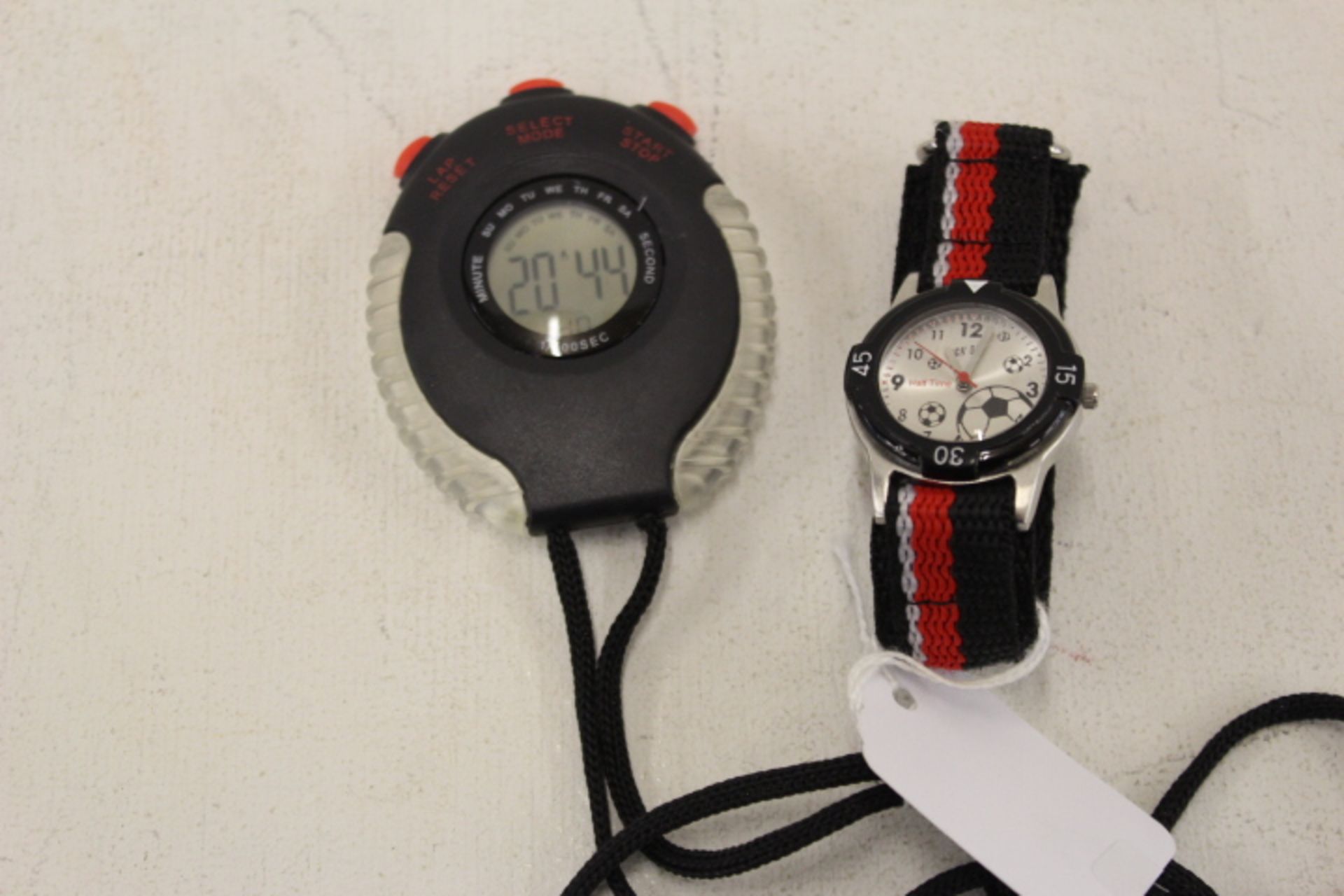 V Grade U Boys Kick Off Sports Watch With Stop Watch X 2 YOUR BID PRICE TO BE MULTIPLIED BY TWO