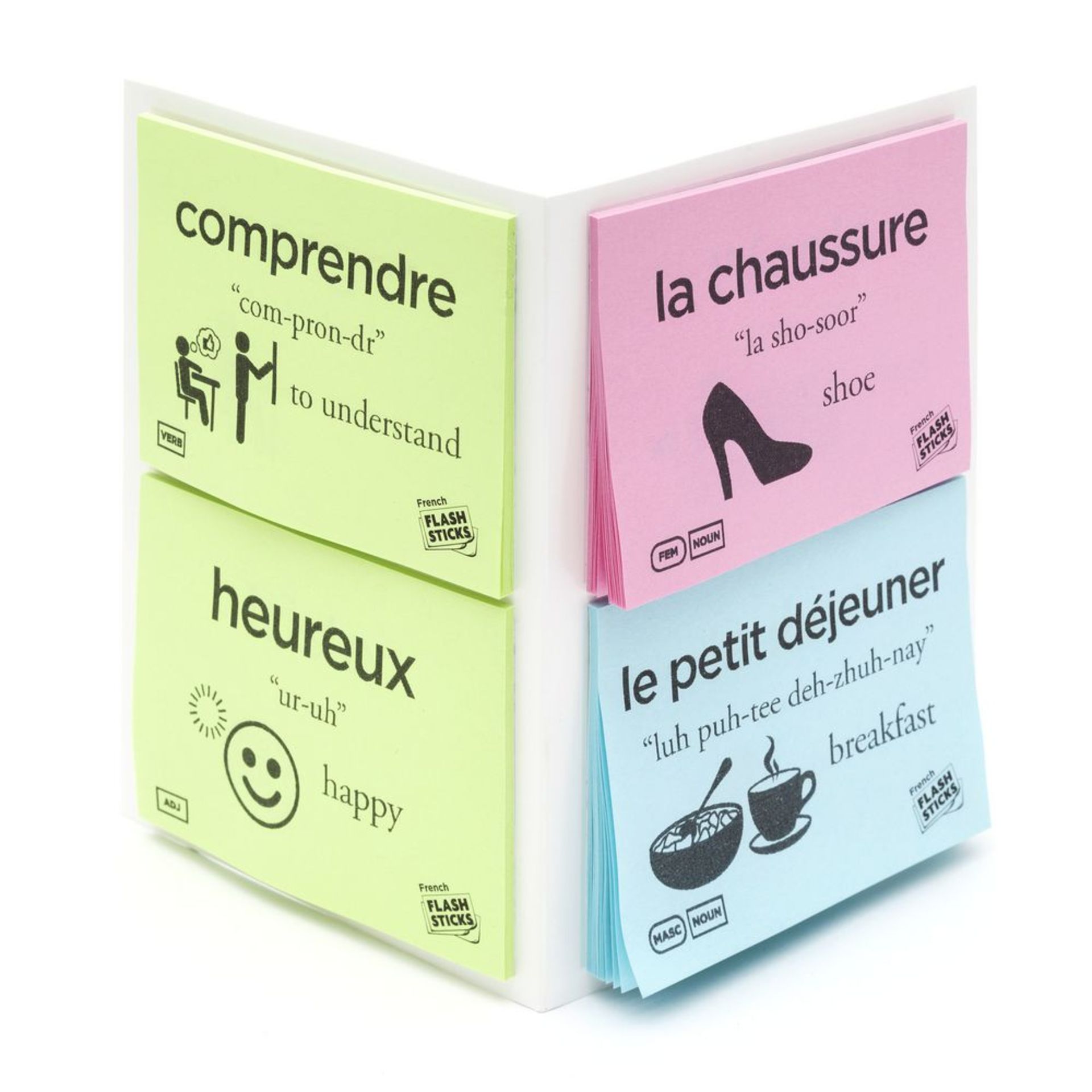 V Brand New Pack Of Approx 10 Flash Sticks To aid Learning French Amazon Price £5.25 EACH X 2 YOUR