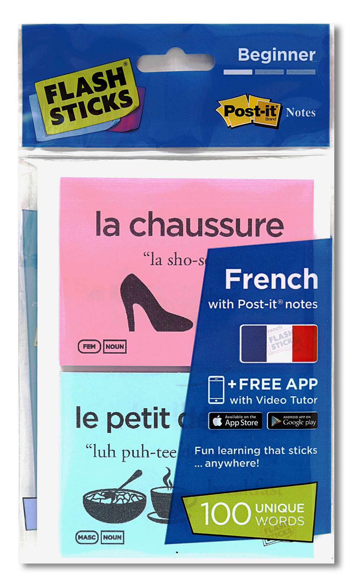 V Brand New Pack Of Approx 10 Flash Sticks To aid Learning French Amazon Price £5.25 EACH X 2 YOUR - Bild 2 aus 2