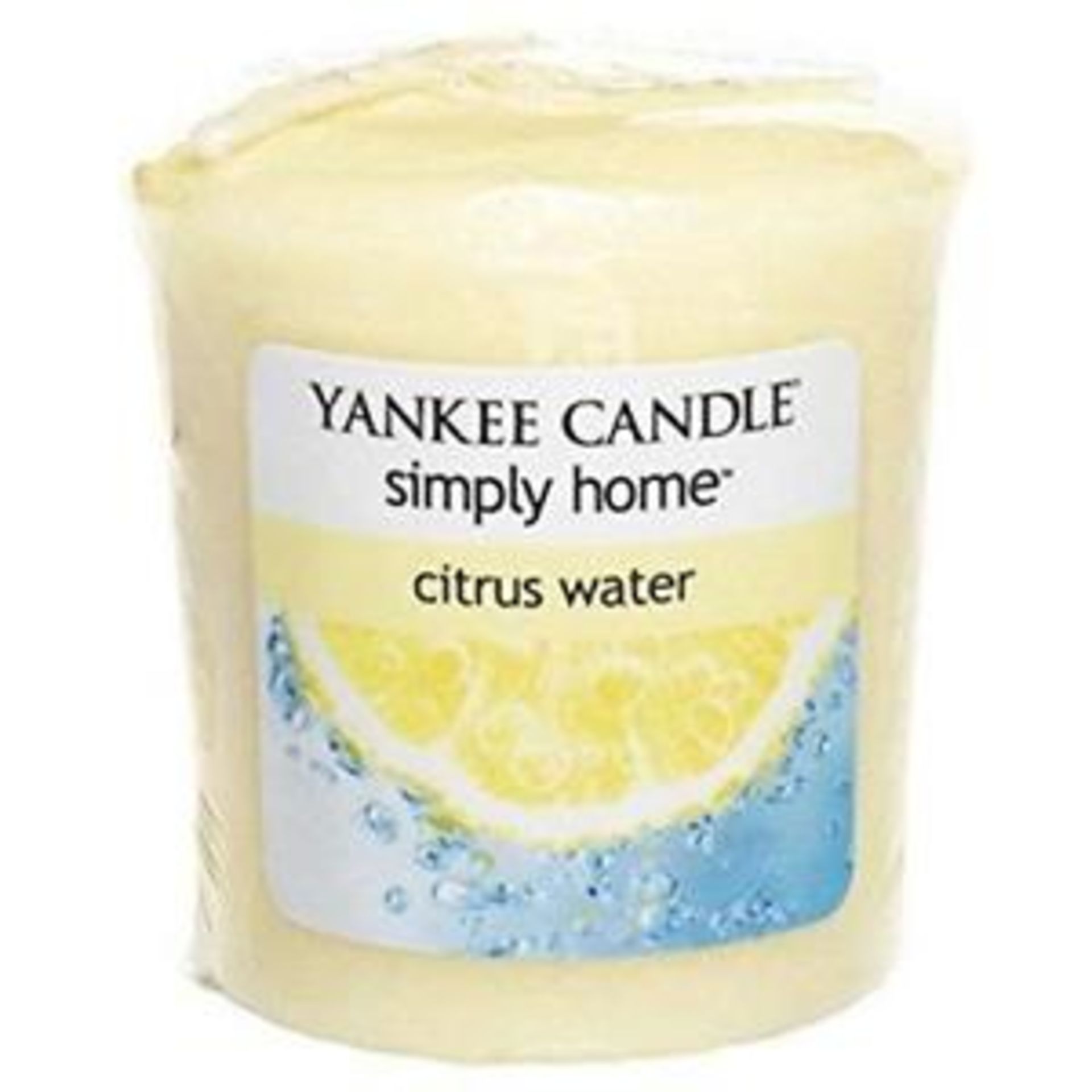 V Brand New 18 x Yankee Candle Votive Citrus Water 49g RRP £107.82 X 2 YOUR BID PRICE TO BE - Image 2 of 2