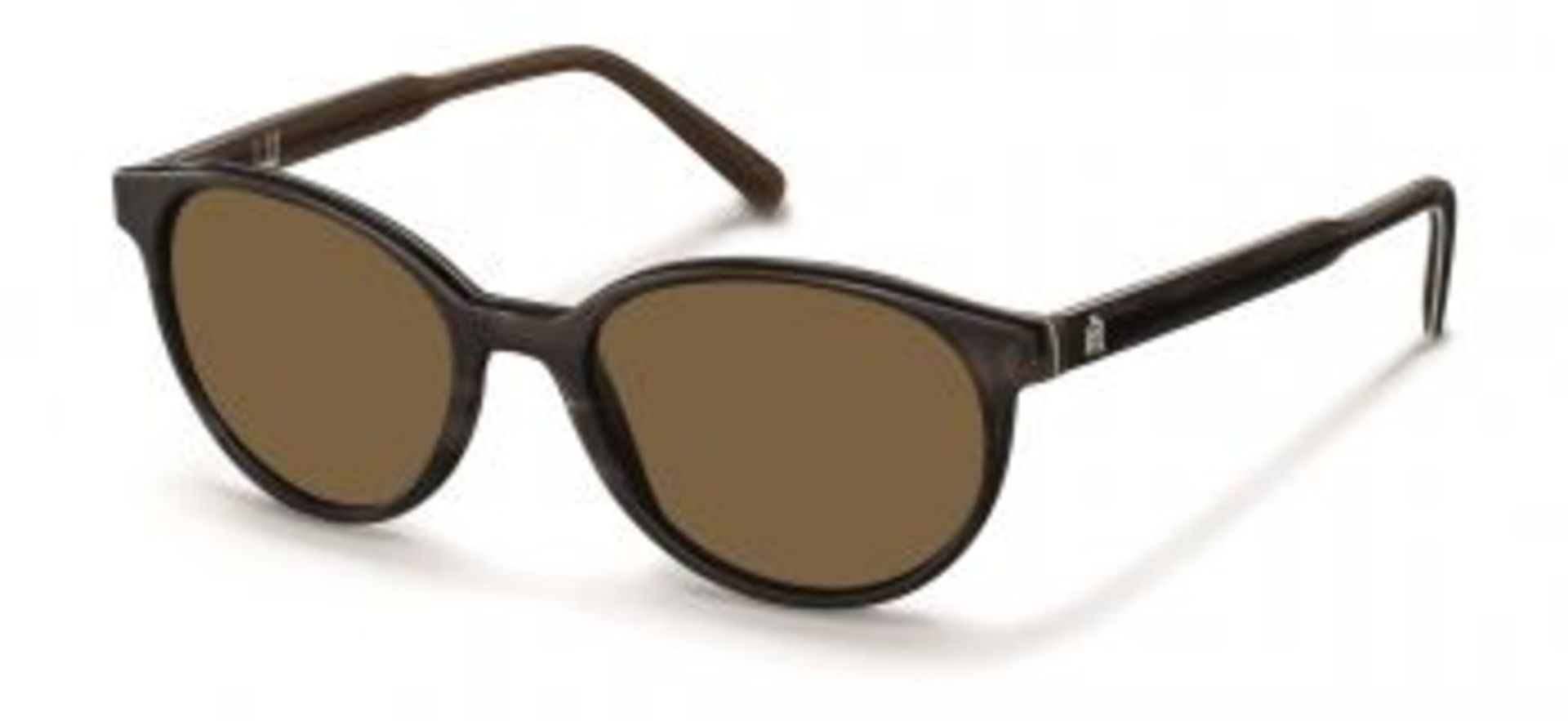 Brand New Pair Of Mens Dunhill Sunglasses - Grey Plastic Frame With Brown Lens RRP: £145.00 D3007-C