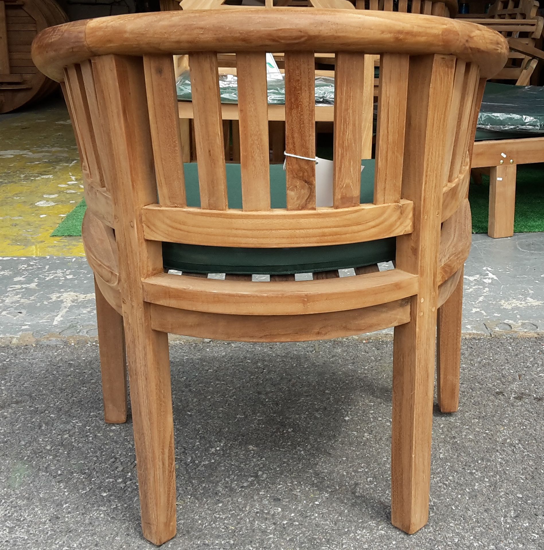 V Brand New TEAK Lutyens Garden Chair - Made From Grade A Plantation Teak RRP £199 NOTE: Item Is - Bild 2 aus 5