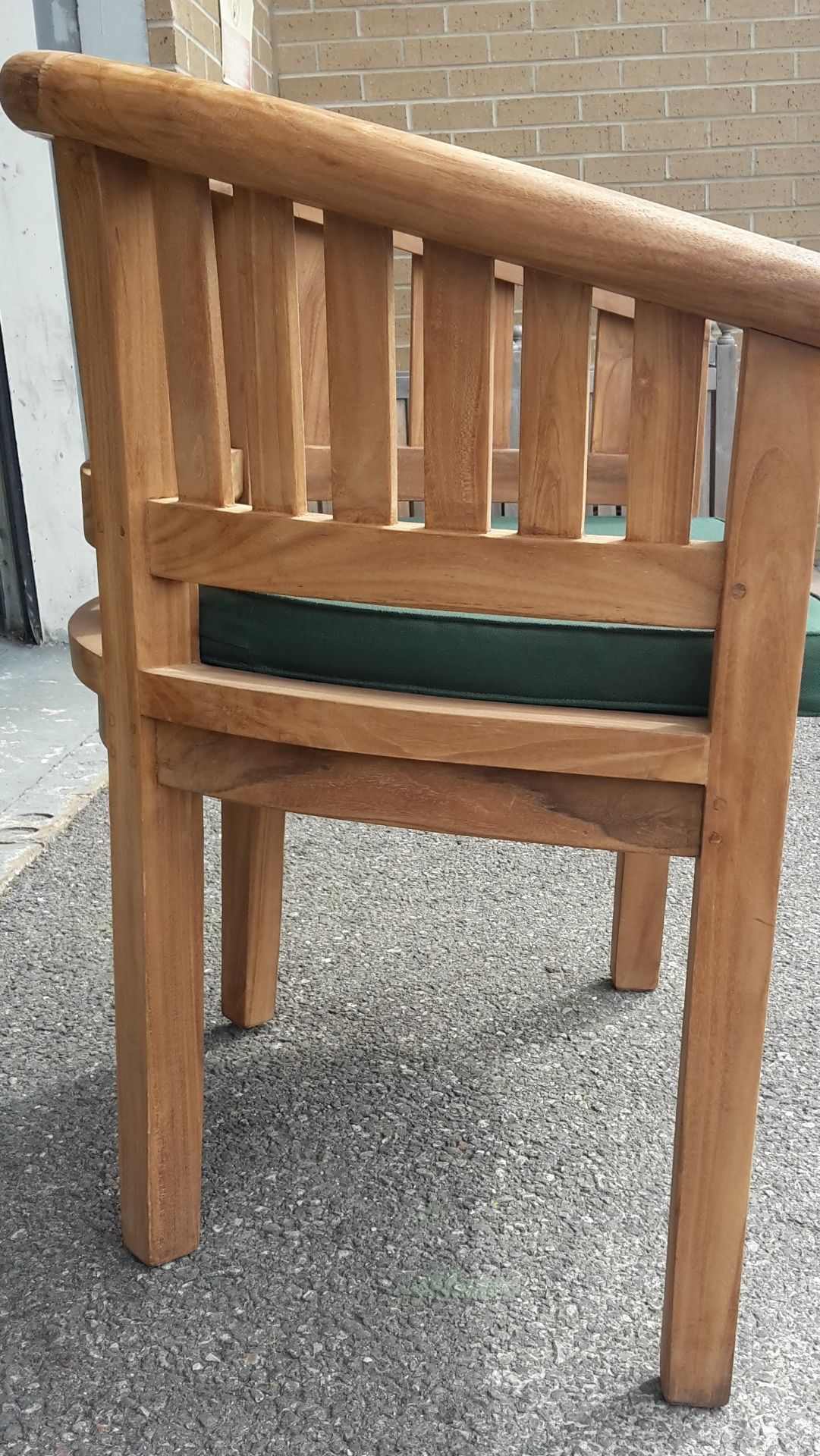V Brand New TEAK Lutyens Garden Chair - Made From Grade A Plantation Teak RRP £199 NOTE: Item Is - Bild 4 aus 5
