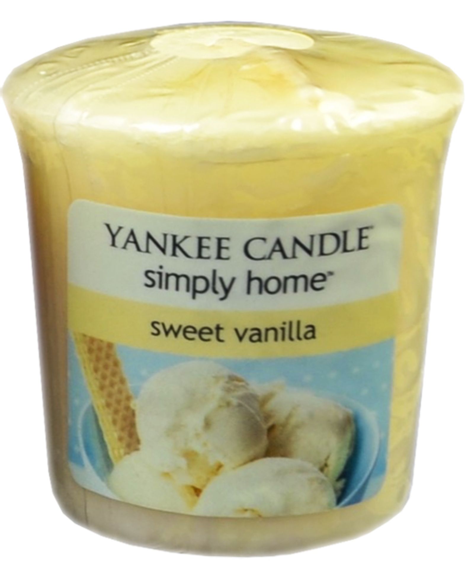 V *TRADE QTY* Brand New 18 x Yankee Candle Votive Sweet Vanilla 49g Total Amazon Price £49.32 X 4 - Image 2 of 2