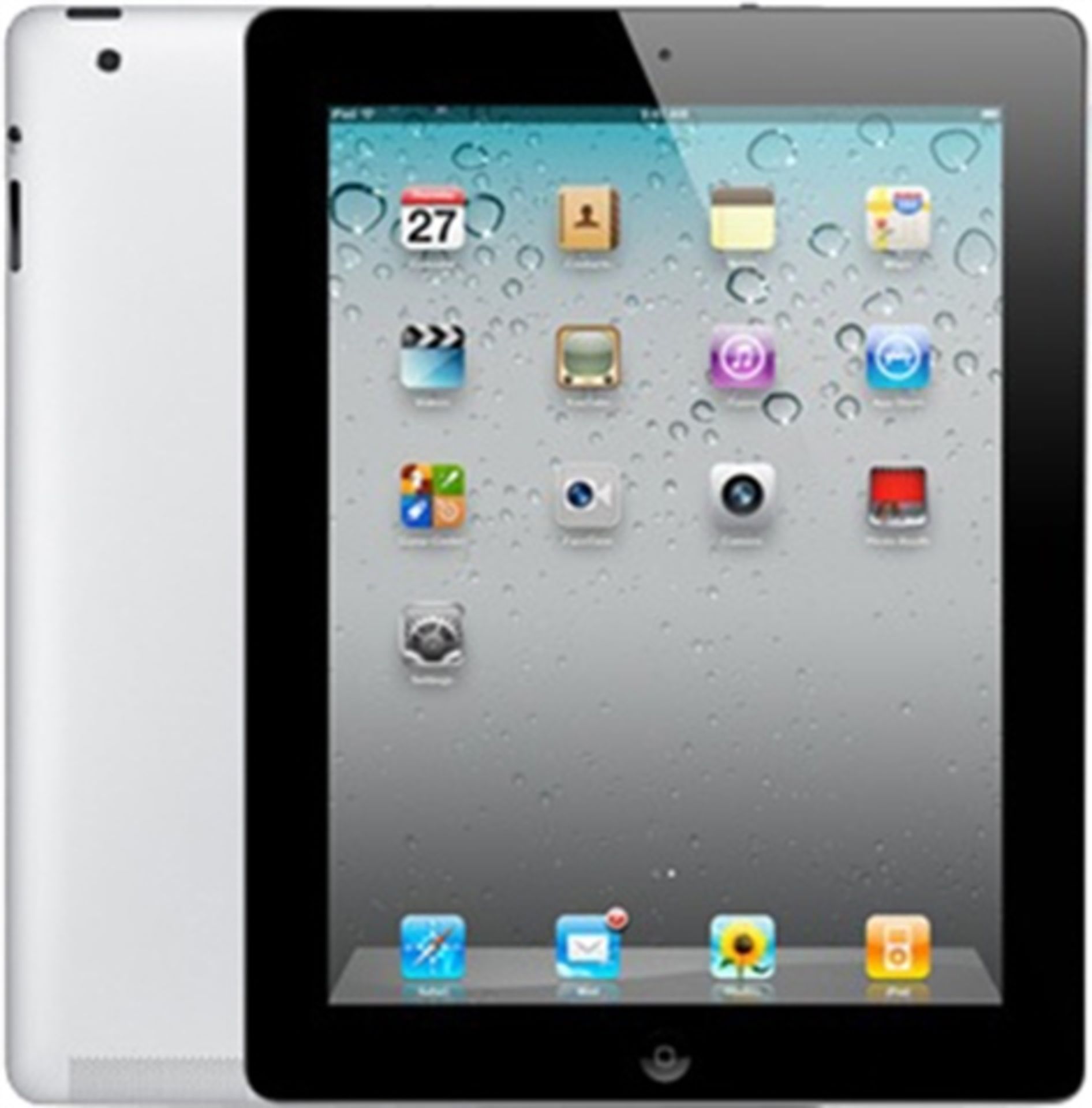 V Grade A Apple iPad 2 16GB Wi-Fi Black with Box and Accessories X 2 YOUR BID PRICE TO BE MULTIPLIED