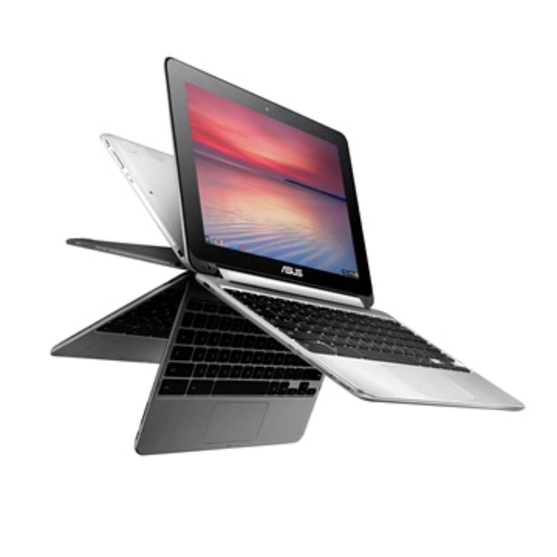 V Brand New Asus C100P 10.1" Ultra Slim Convertable Chromebook - 16GB - 4GB - ISP £249.99 PC World