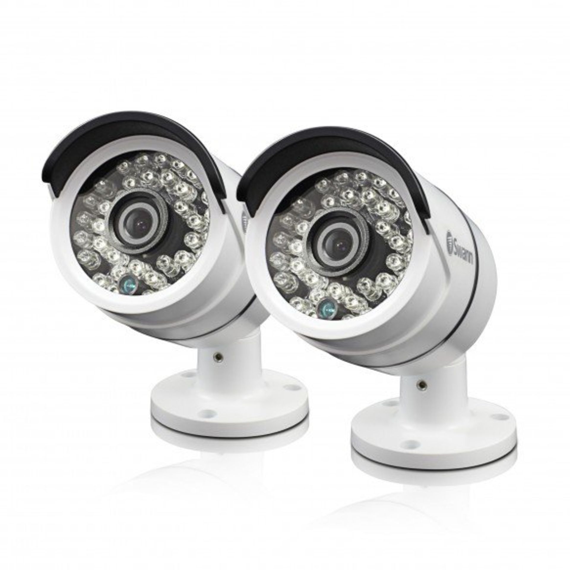 V *TRADE QTY* Grade A Swann 855 PK2 Twin Pack Professional HD Security Cameras - 1080p - 30M Night