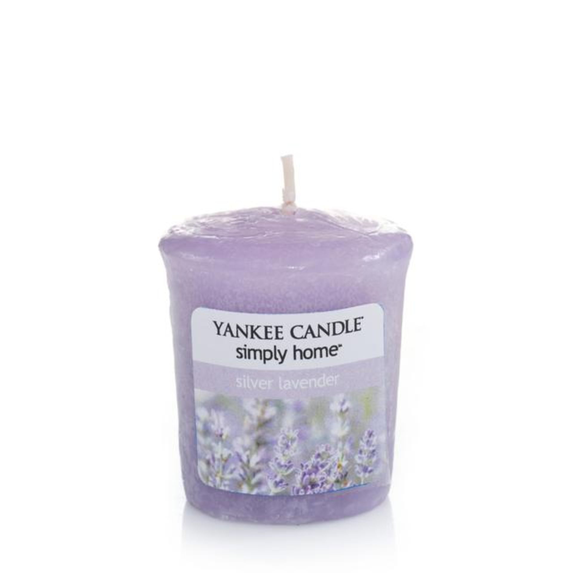 V Brand New 18 x Yankee Candle Votive Silver Lavender 49g Total Amazon Price £71.82 X 2 YOUR BID - Bild 2 aus 2