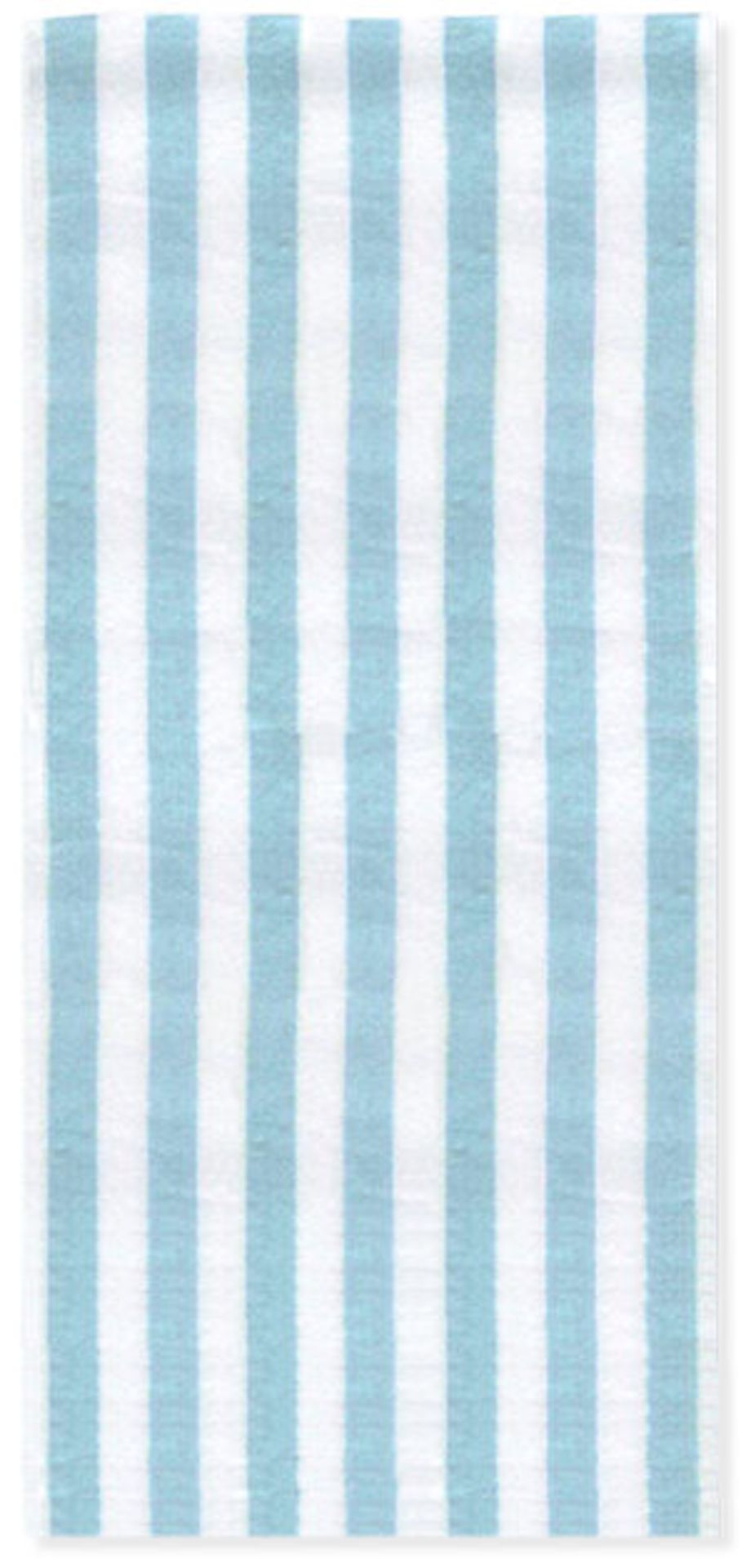 V *TRADE QTY* Brand New Hotel Quality Blue and White Striped Bath Sheet/Pool Size Towel - image
