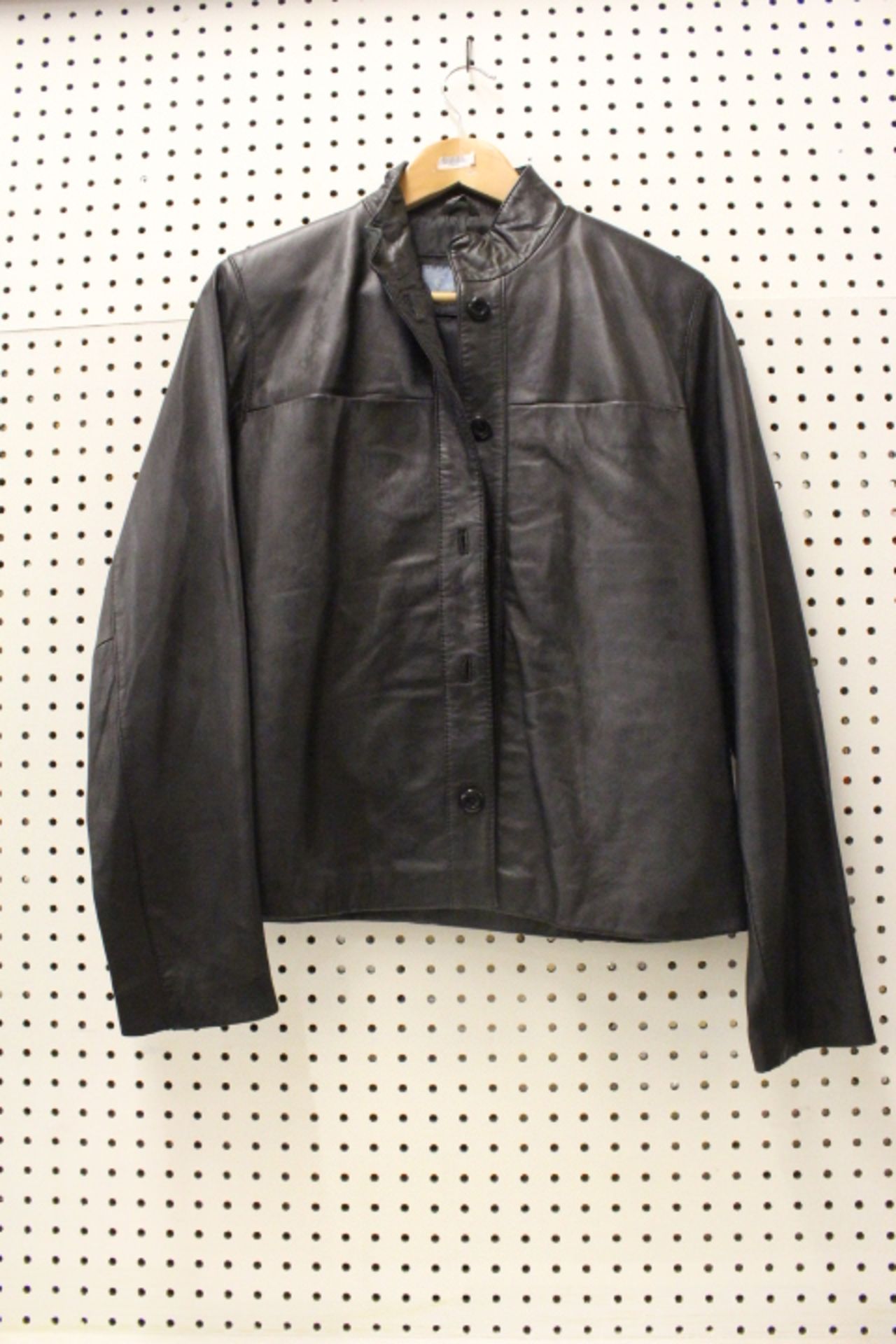 Ladies Expert Black Leather Jacket