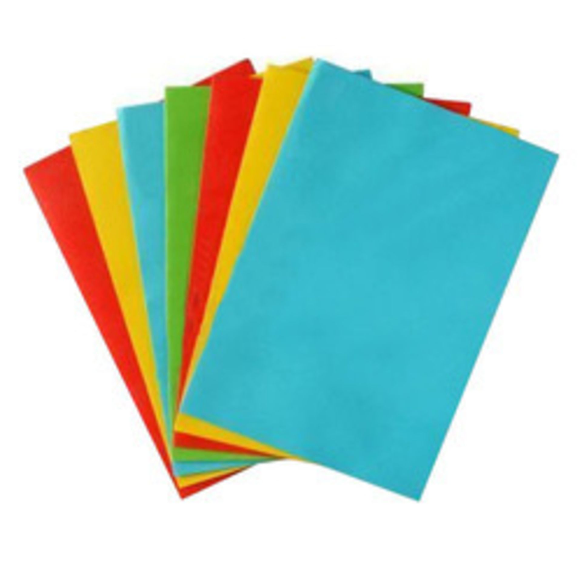 V Brand New Eight Pack Of 20 Multicoloured Design Envelopes (A5 Size) In Blue-Green-Red-Orange &