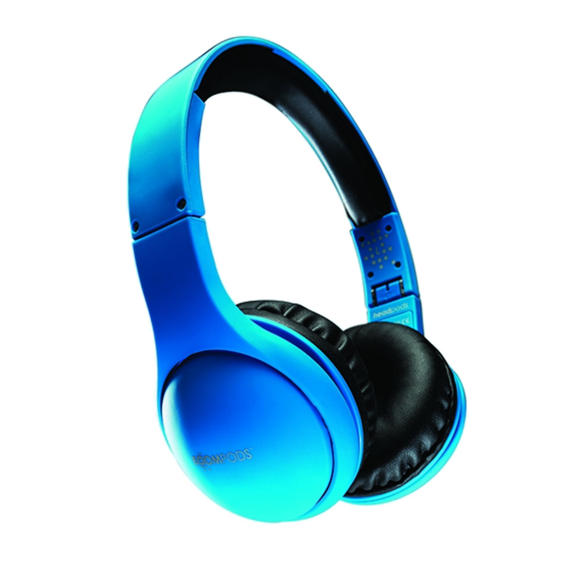 V *TRADE QTY* Brand New Headpods Folding Stereo Headphones With Mic And Remote And Travel Bag RRP: