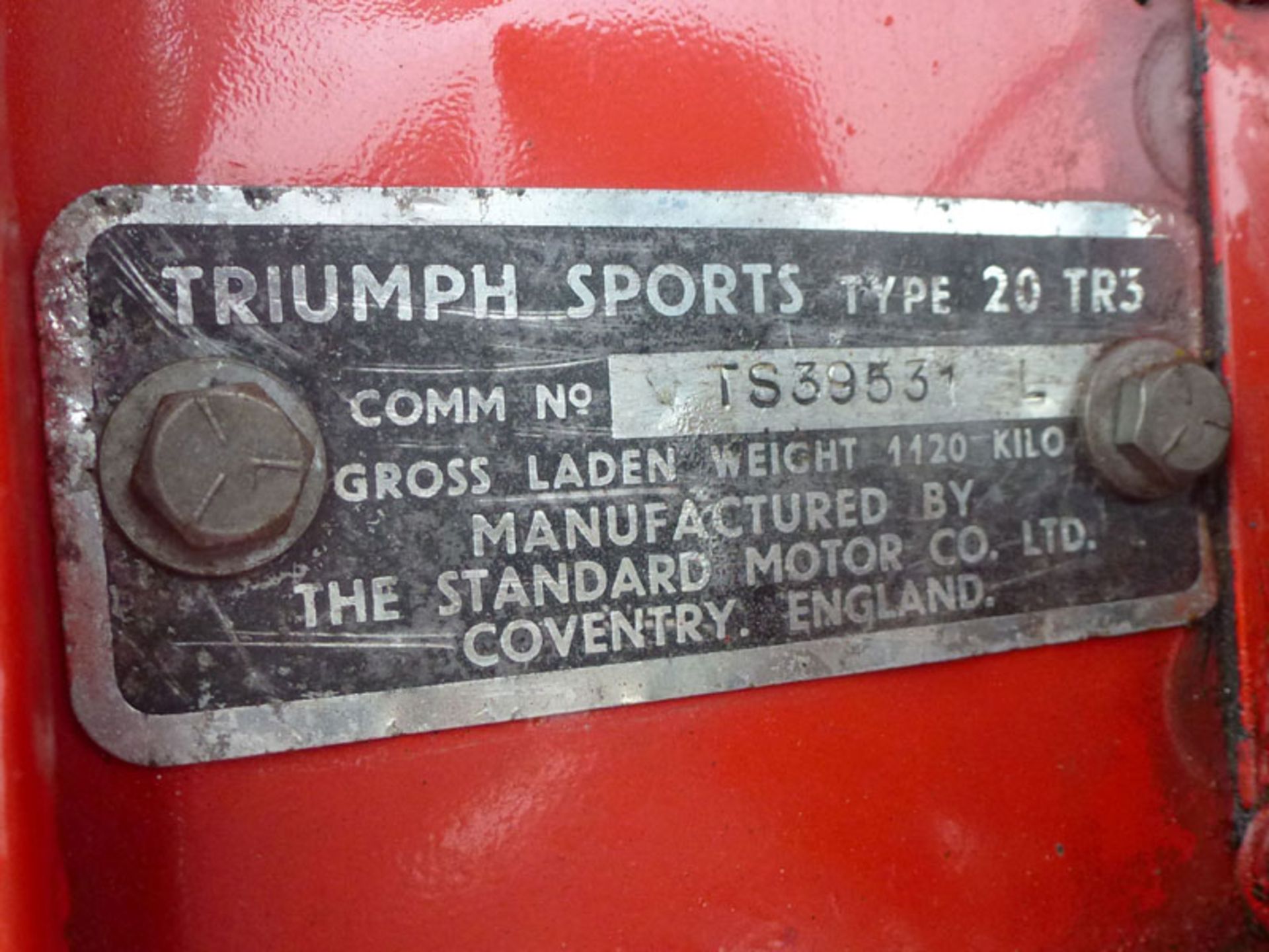 1959 Triumph TR3A - Image 8 of 8