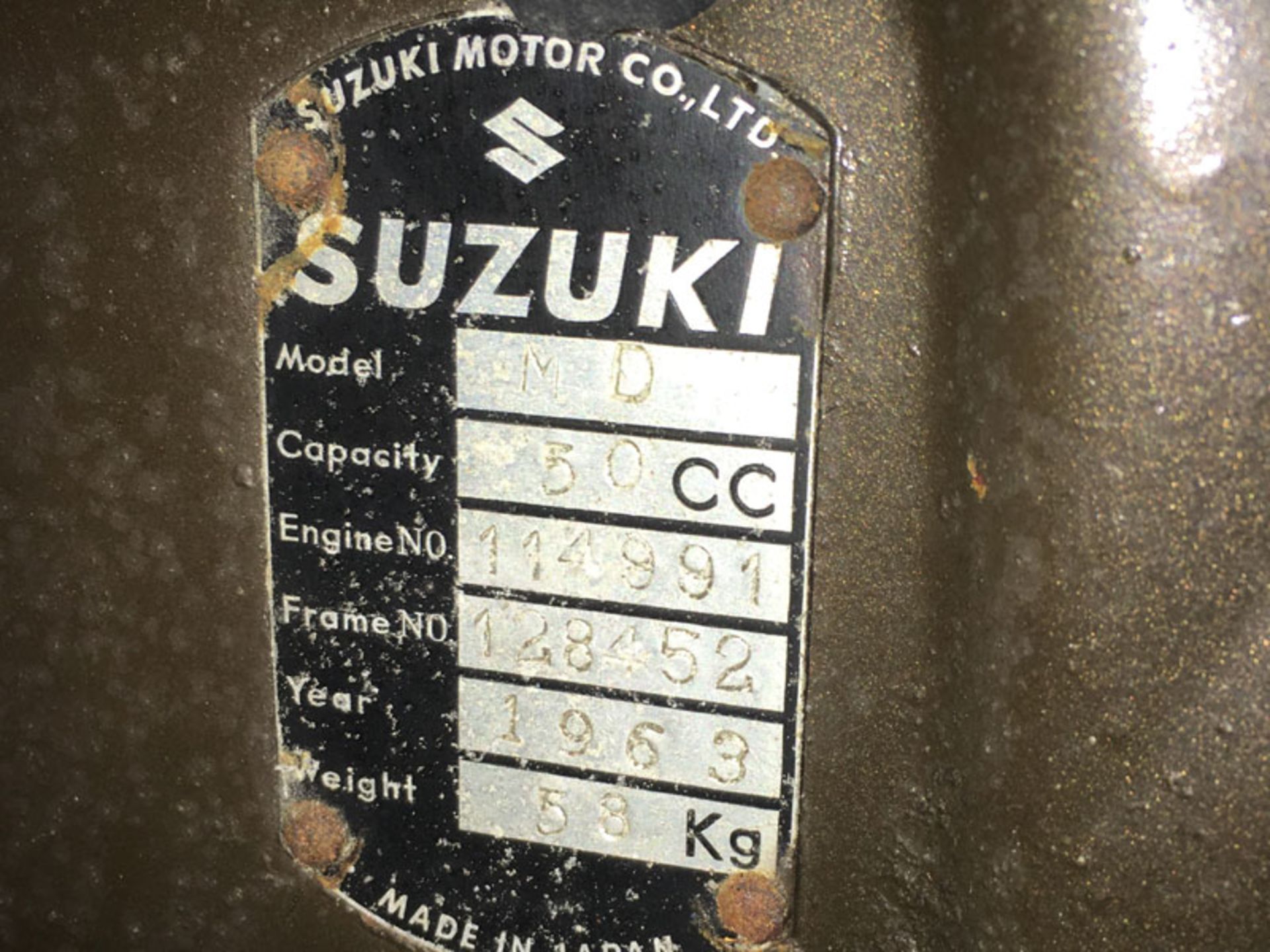 1963 Suzuki MD50 - Image 5 of 5