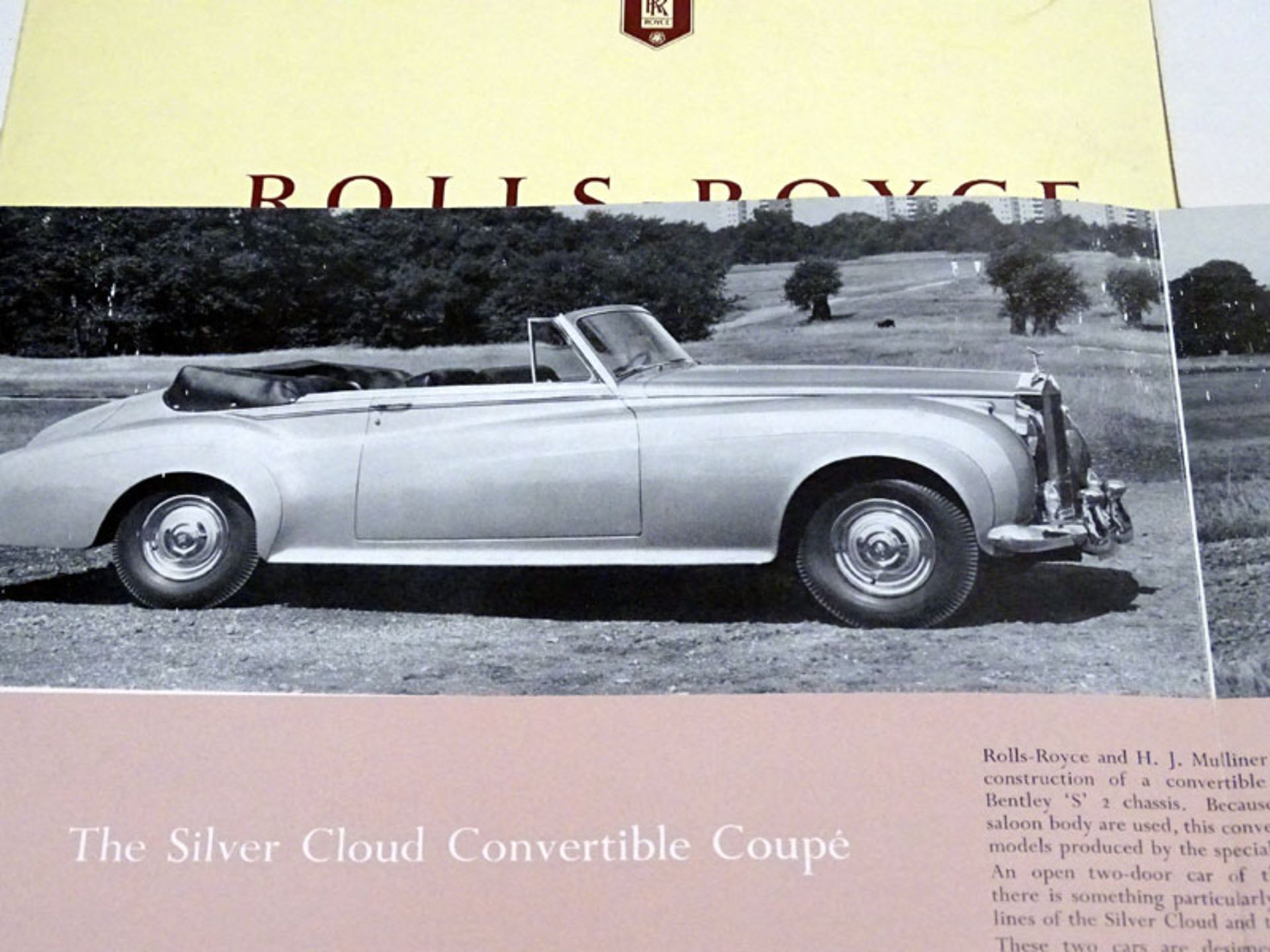 Three Rolls-Royce Silver Cloud Sales Brochures - Image 2 of 2