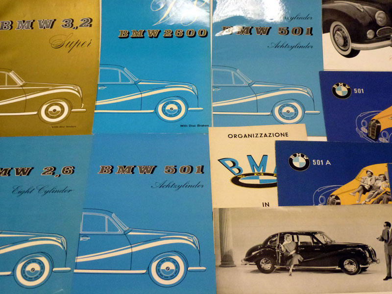 Quantity of BMW Sales Brochures