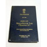 Rolls-Royce Phantom III 40/50HP V12 Handbook