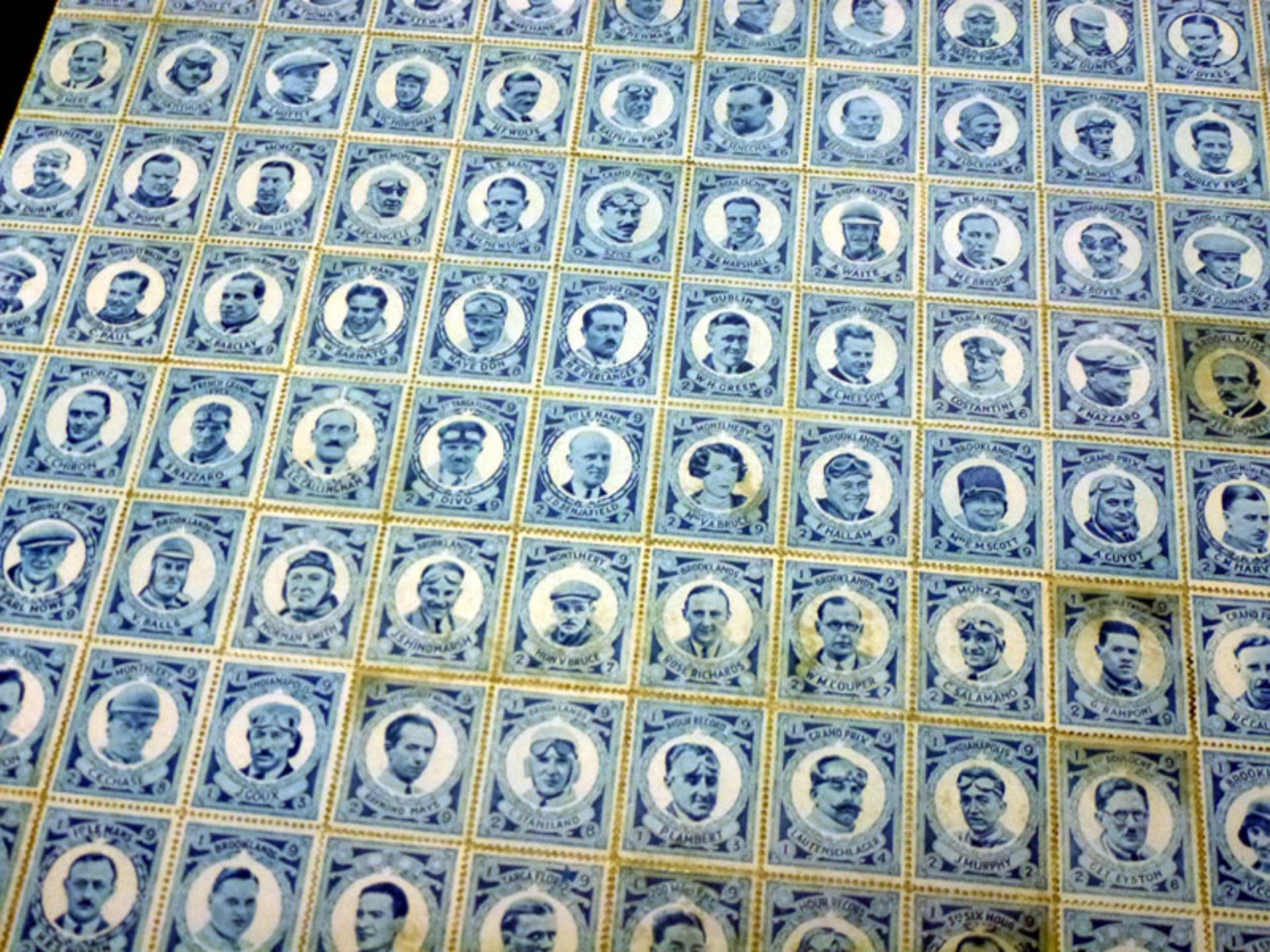 The Casque's Stamp Collection of Famous Racing Drivers - Image 3 of 3
