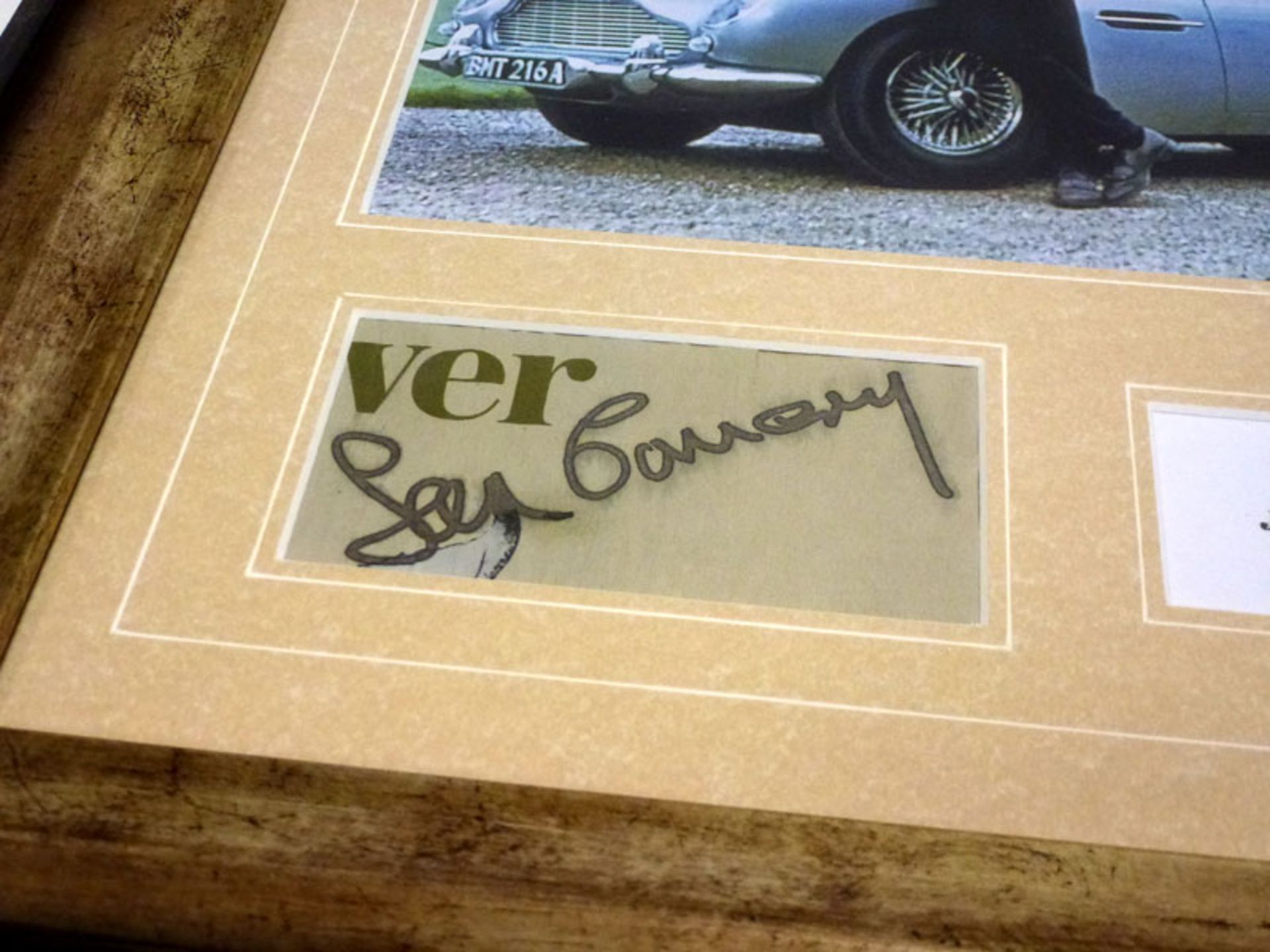 Sean Connery / James Bond Aston Martin DB5 Signed Presentation - Image 2 of 2