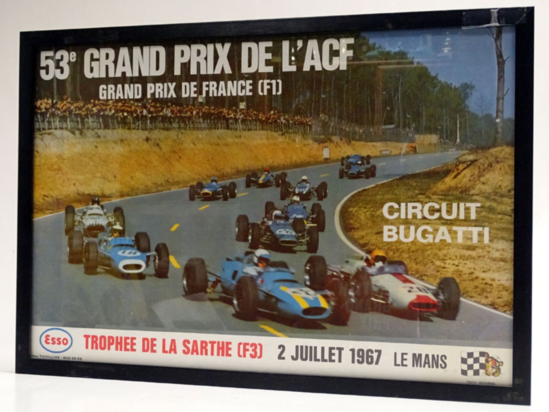 An Original French Grand Prix Advertising Poster, 1967